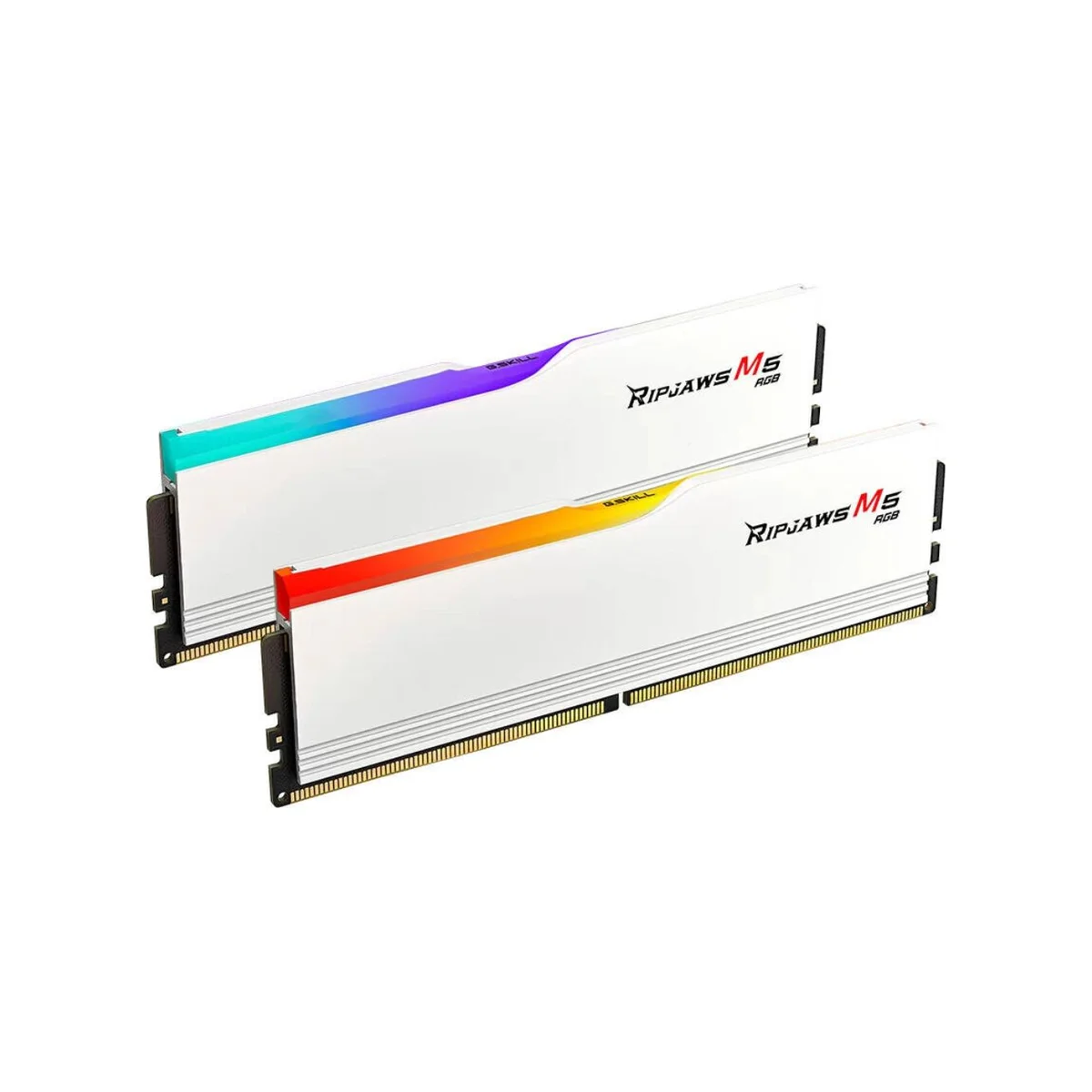 G.SKILL Ripjaws M5 RGB 32 GB (2X16) DDR5 6000MT/s RAM Memory (White) – F5-6000J3636F16GX2-RM5RW view 3