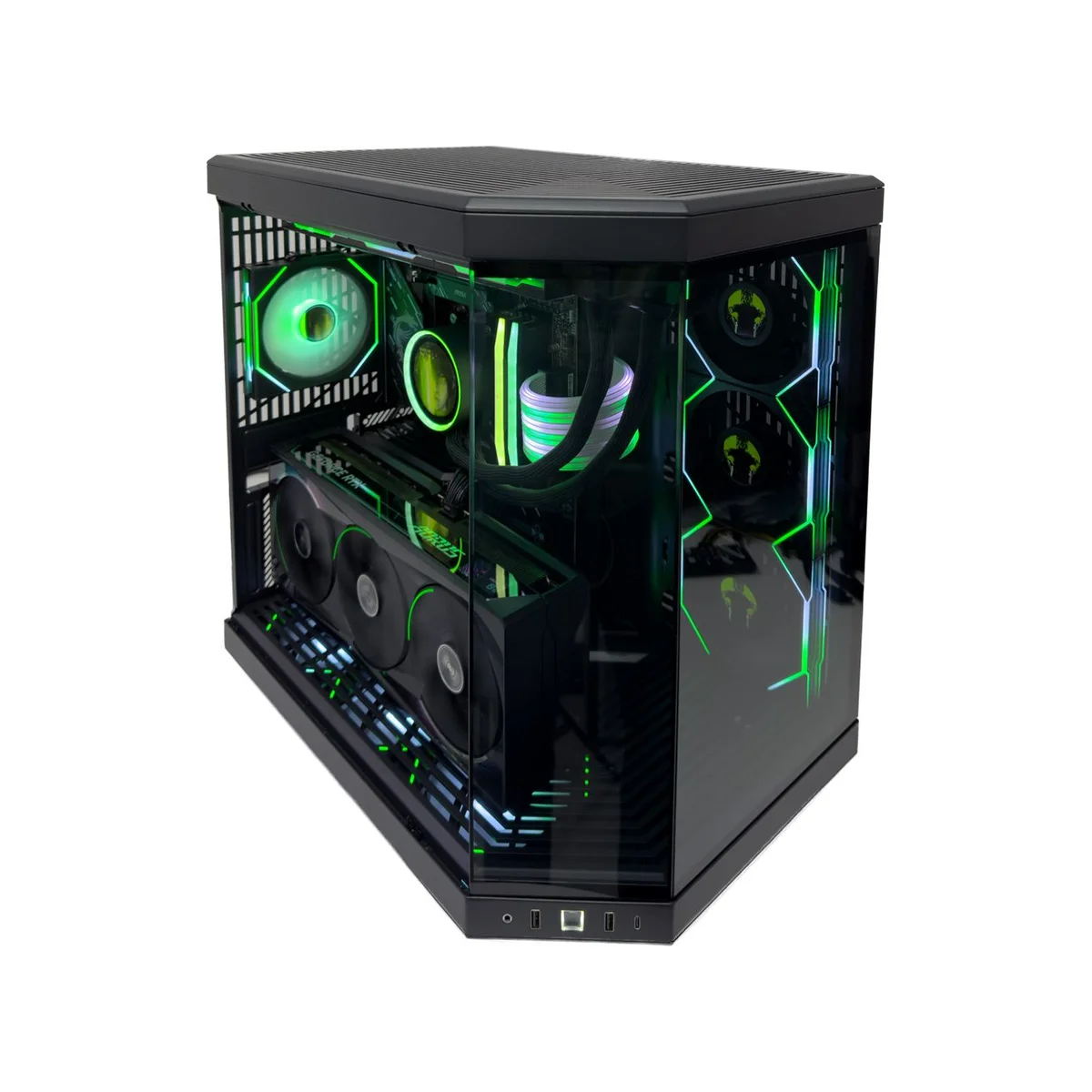 Gaming PC Master Desktop (Ryzen 7 9800X3D, 32GB DDR5, RTX 5080 16GB) - Gaming_PC_Master view 2