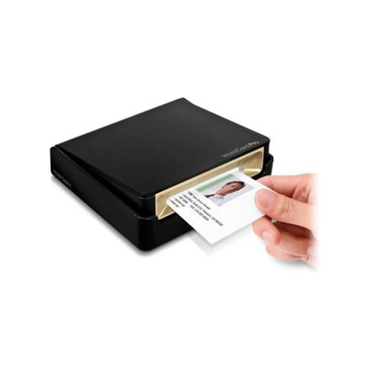 PENPOWER WorldCard Pro v8.0 Business Card Reader and Scanner - Black (600dpi, A8 Size) - WCU02A view 4