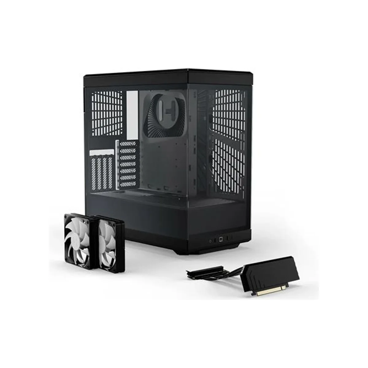 HYTE Y40 Mid-Tower S-Tier Aesthetic Case - Black | CS-HYTE-Y40-B view 2
