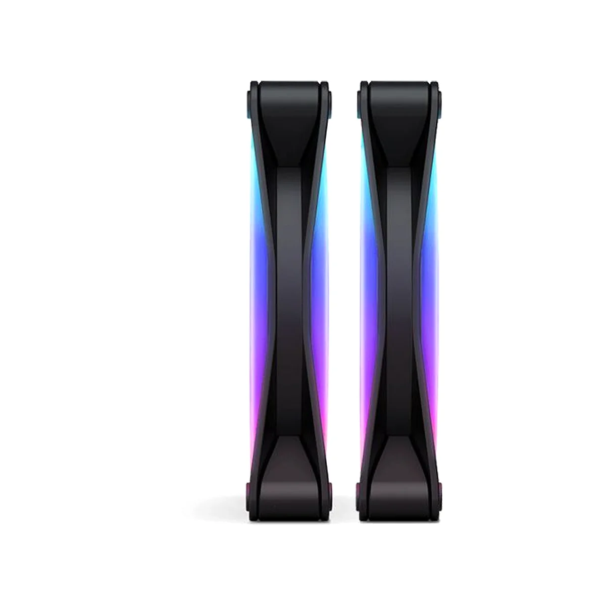 NZXT F140 RGB 140mm Double Pack Fan - Black- RF-D14DF-B1 view 3