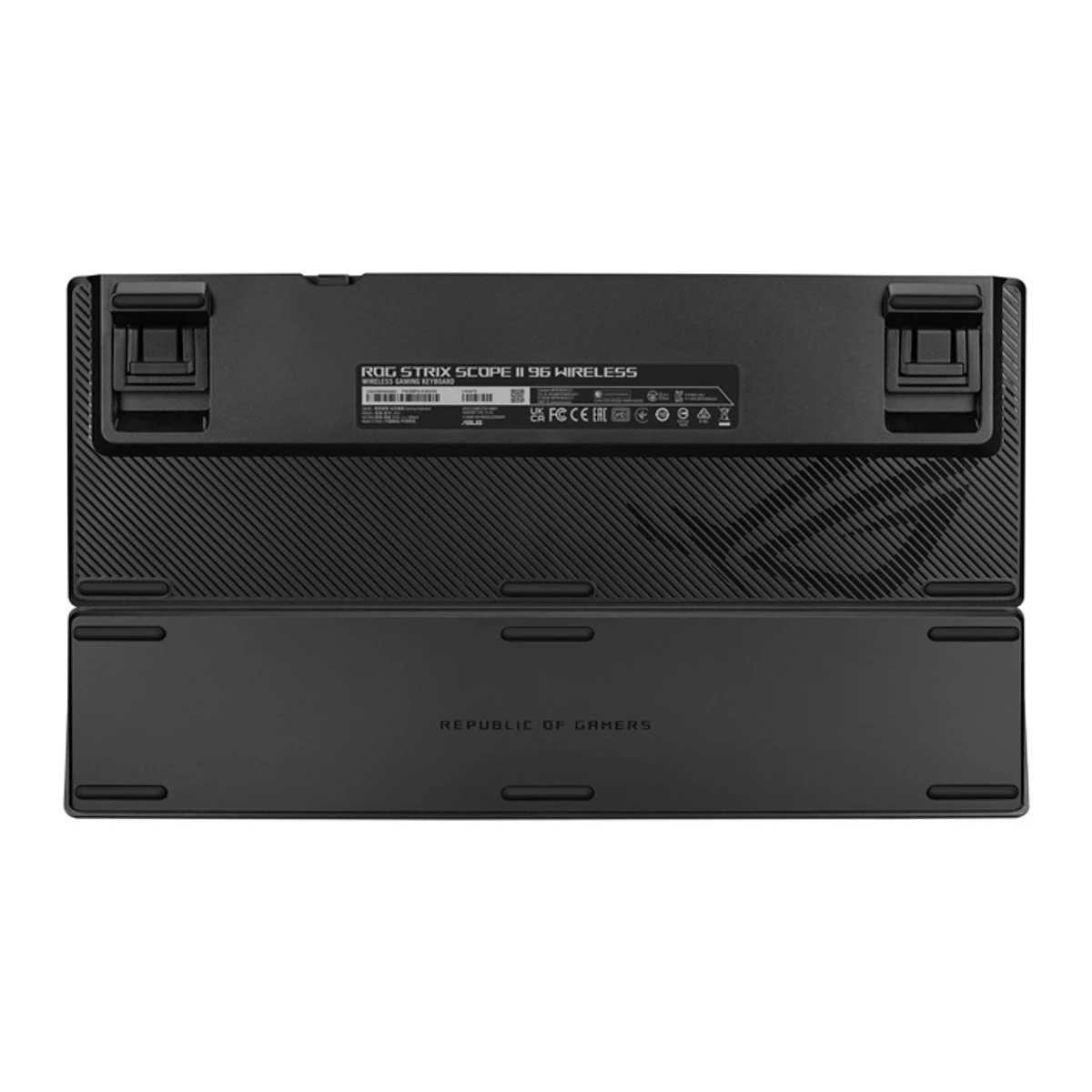 ASUS ROG Strix Scope II 96 Wireless RGB English/Arabic Gaming Keyboard - Black| 90MP037A-BKAA01 view 4