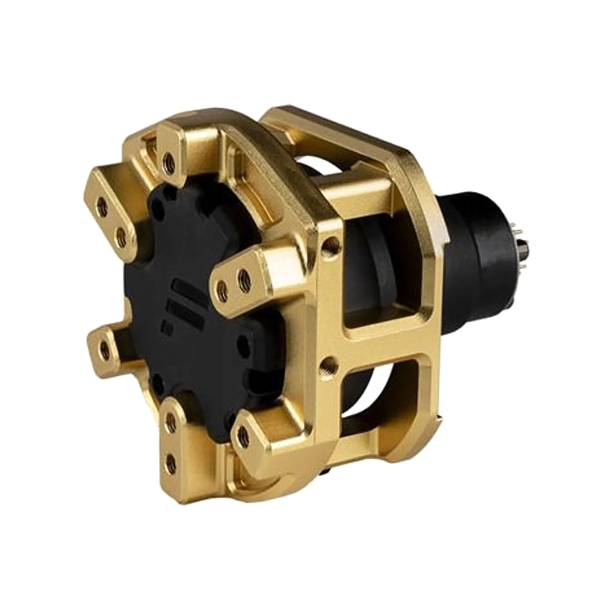 Fanatec Podium Hub Racing Wheel Core - Gold Aluminum Monocoque - PODIUM HUB view 2