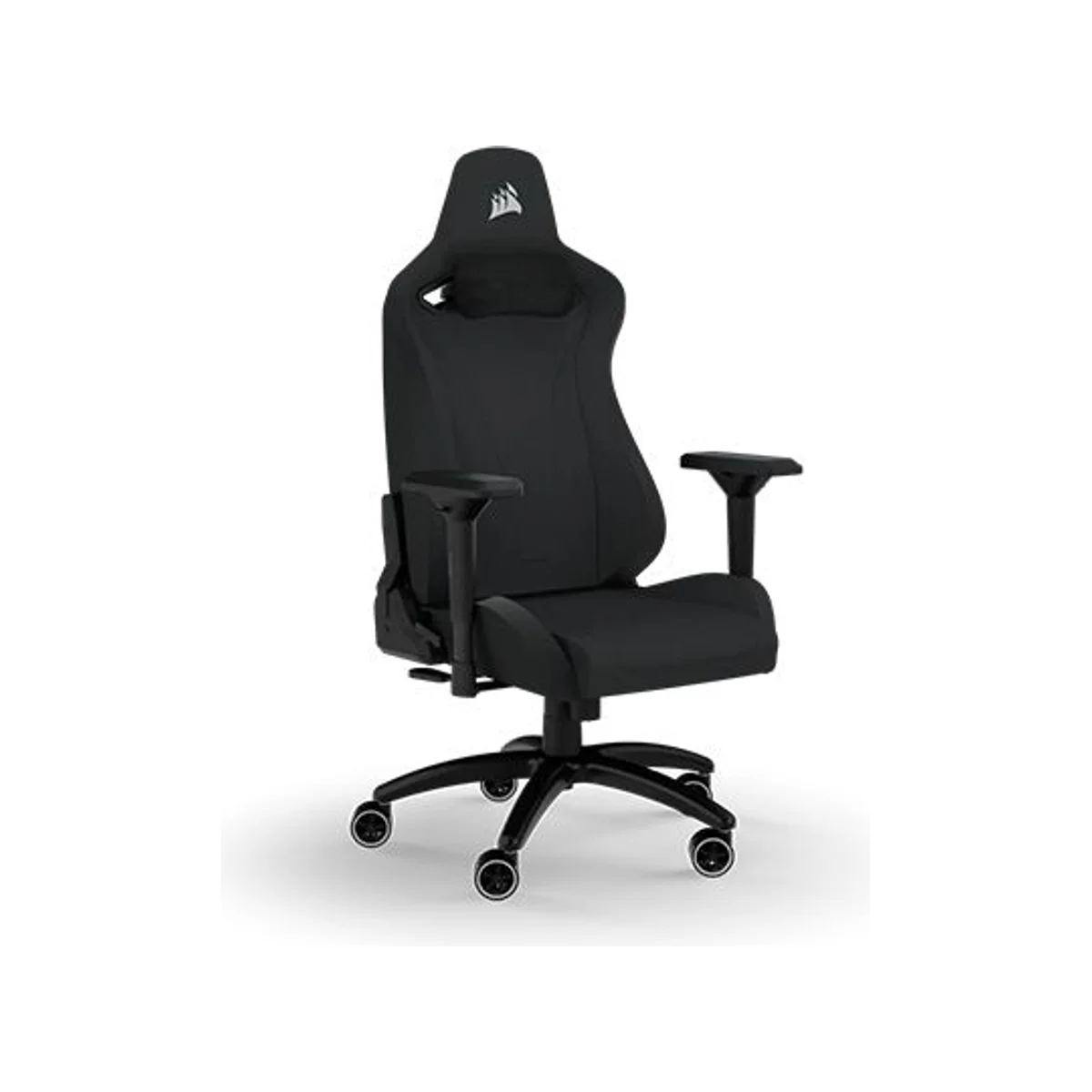 Corsair TC200 Plush Leatherette Black Gaming Chair - Steel Frame, Adjustable Ergonomics - CF-9010043-WW view 2