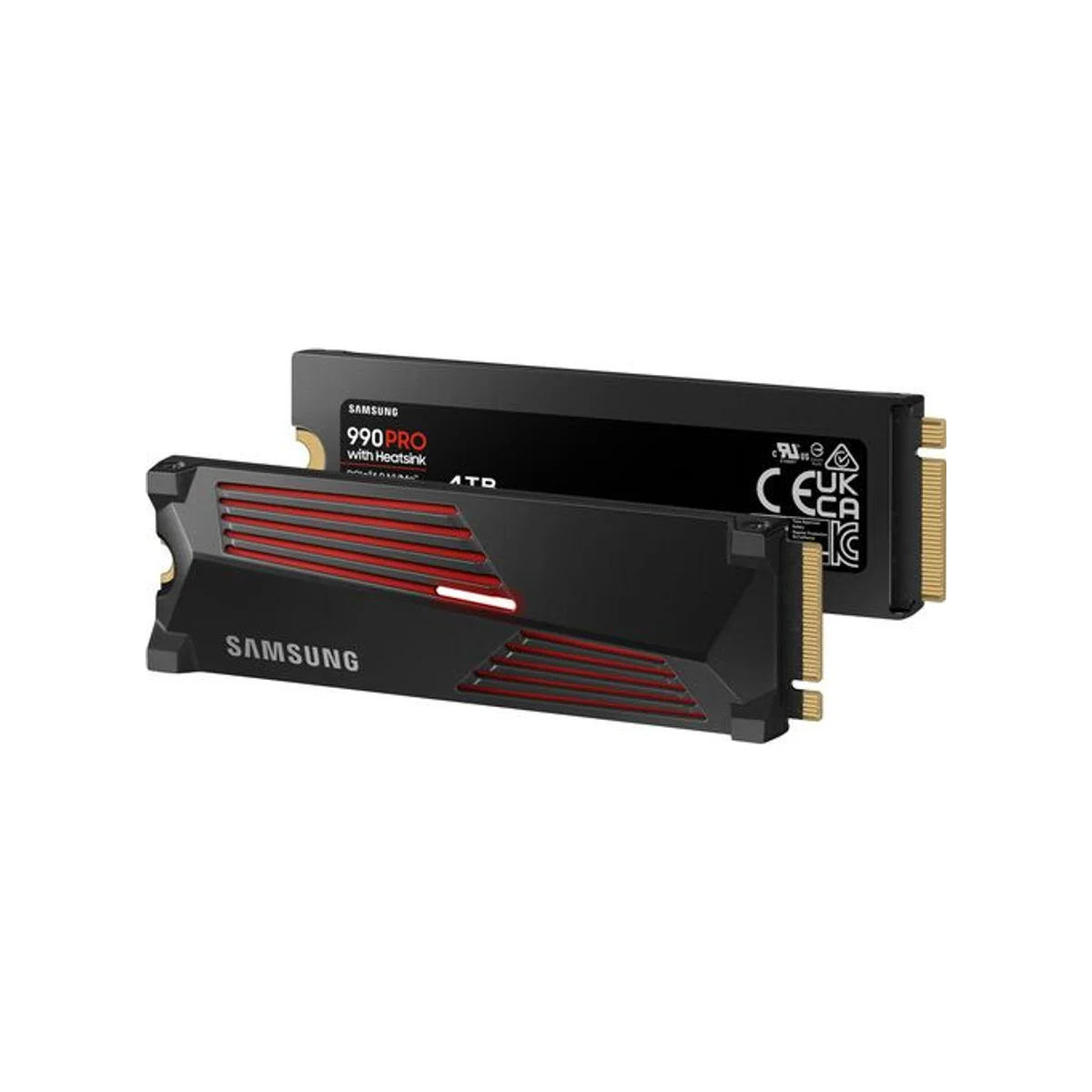 Samsung 990 PRO 4TB PCIe NVMe 4.0 M.2 Internal SSD - MZ-V9P4T0CW view 4