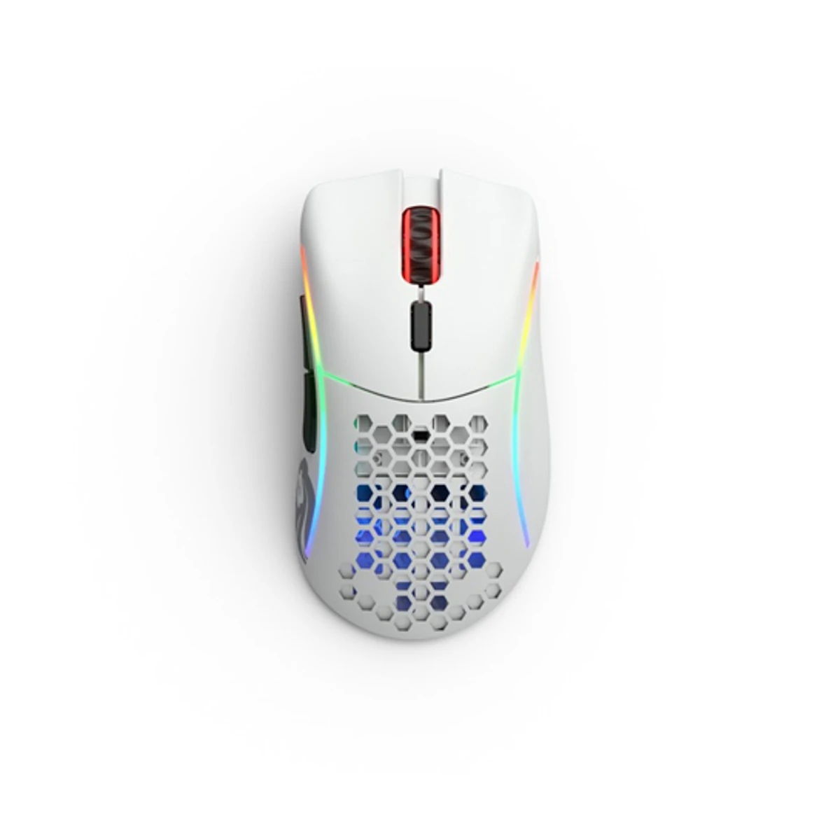 Glorious Model D Minus Wireless Gaming Mouse - Matte White (19,000 DPI, 400 IPS, 67g) - GLO-MS-DMW-MW