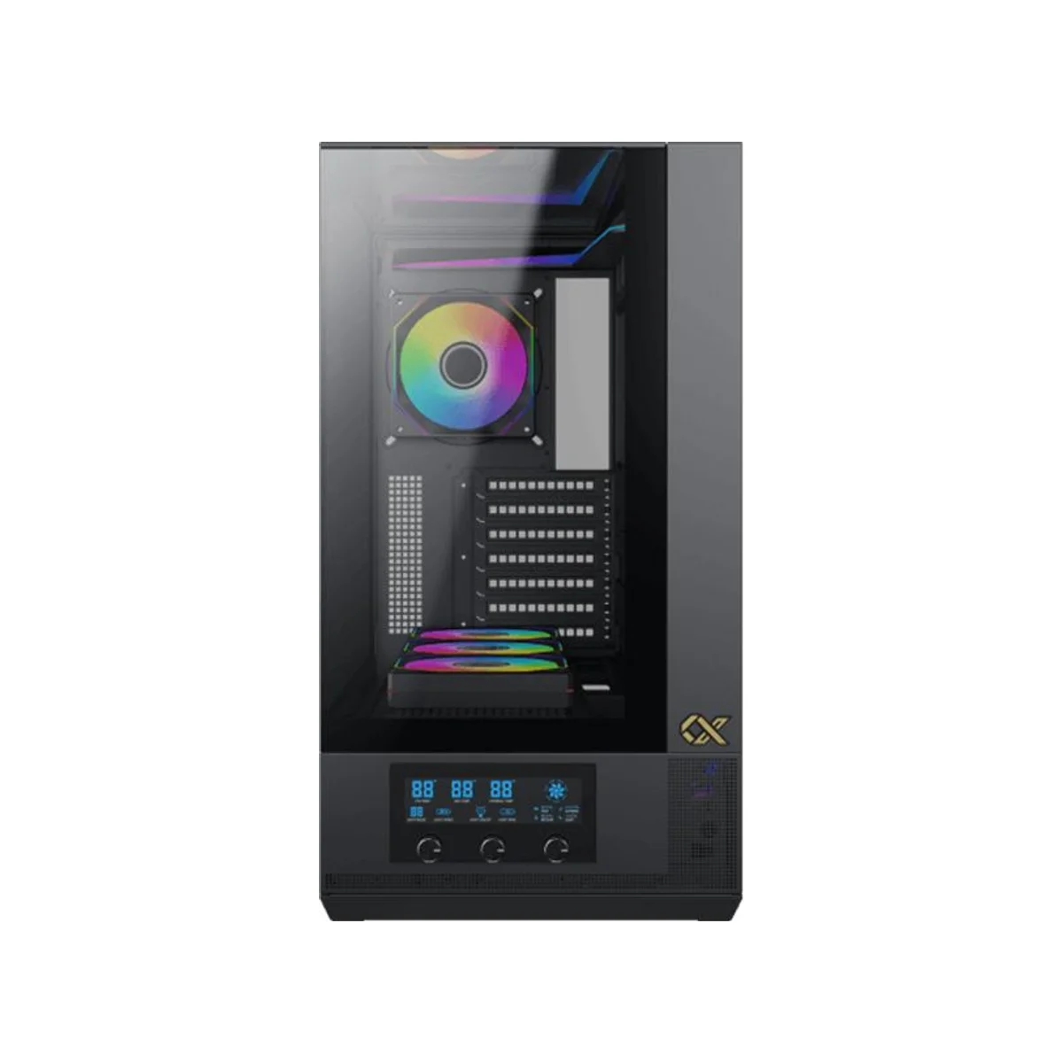 Xigmatek Vision ARGB E-ATX Mid Tower Gaming Case – Black - EN45196 view 2