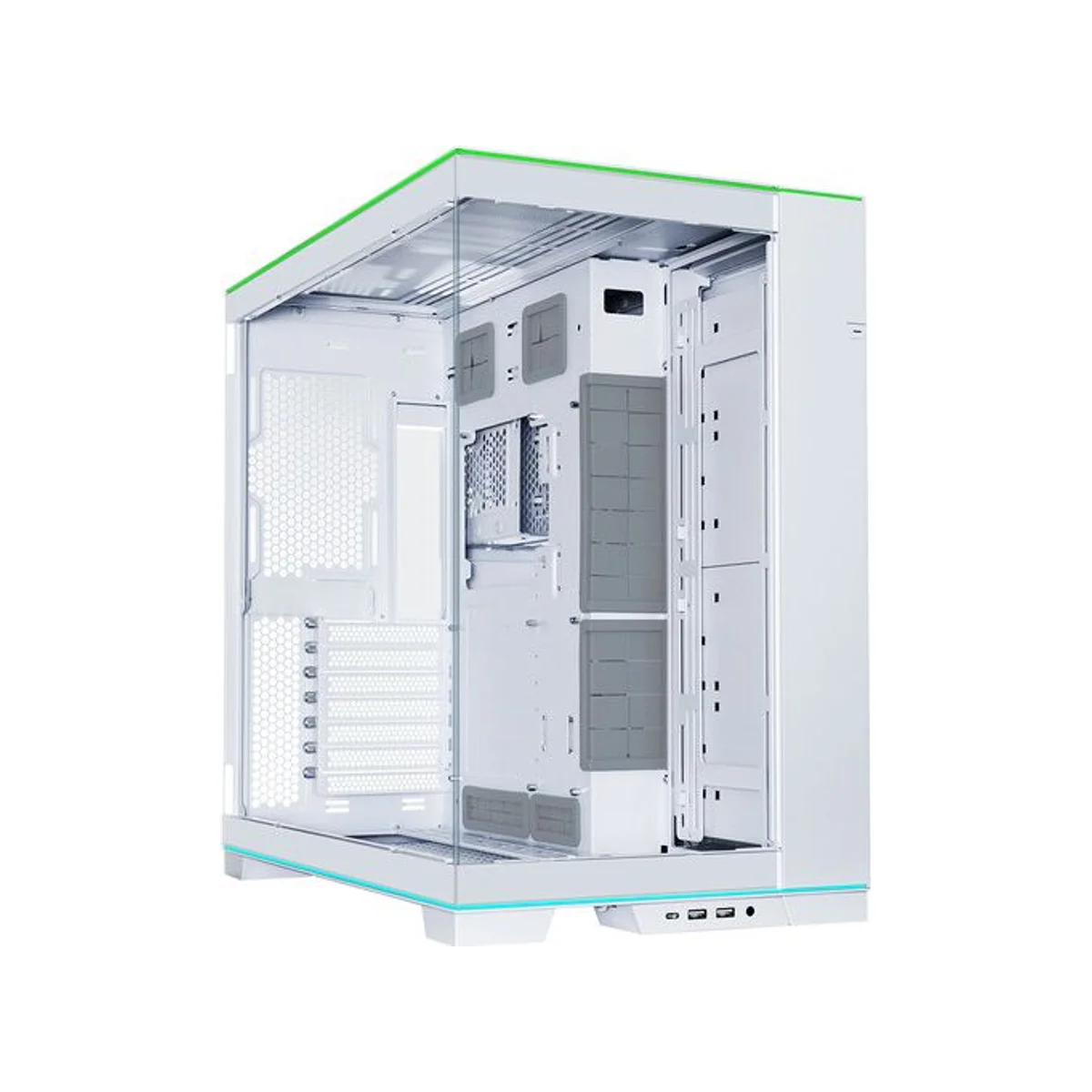 Lian Li O11 Dynamic EVO RGB Mid-Tower Gaming Case - White - O11DERGBW