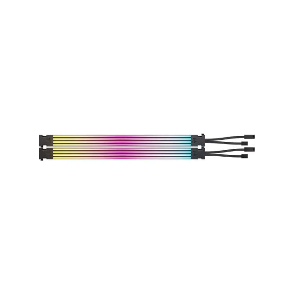 CORSAIR iCUE ARGB PSU Cable LED Strips - Black (200mm, 100 LEDs per Strip) - CP-8920282 view 2