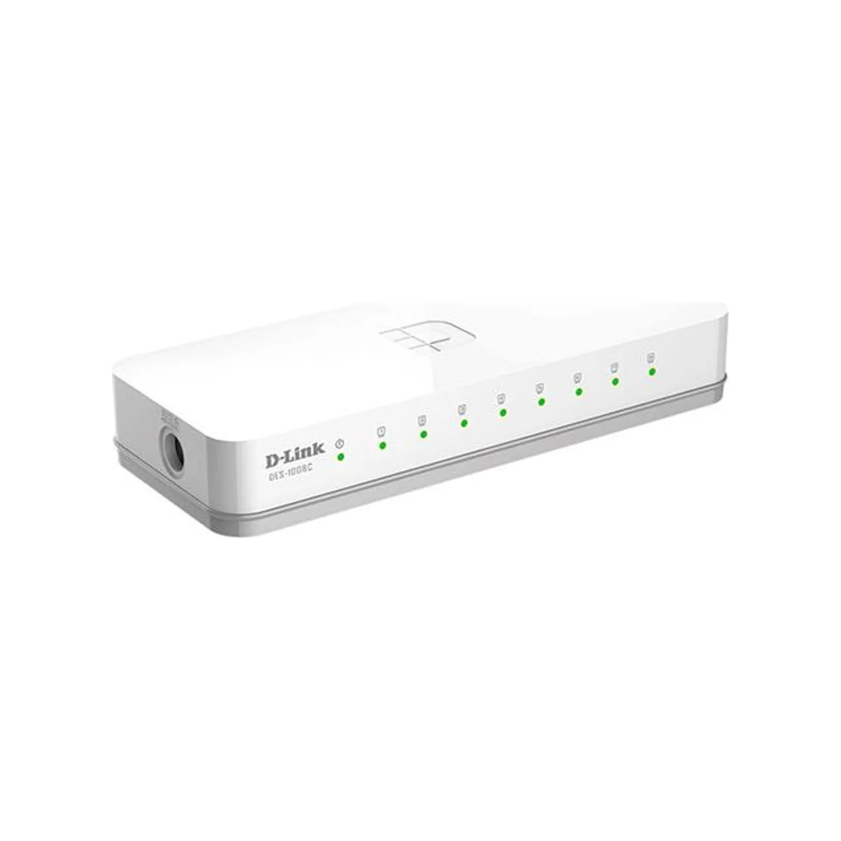 D-LINK DES-1008A/C 8-Port Fast Ethernet Unmanaged Desktop Switch - DES-1008A/C view 2