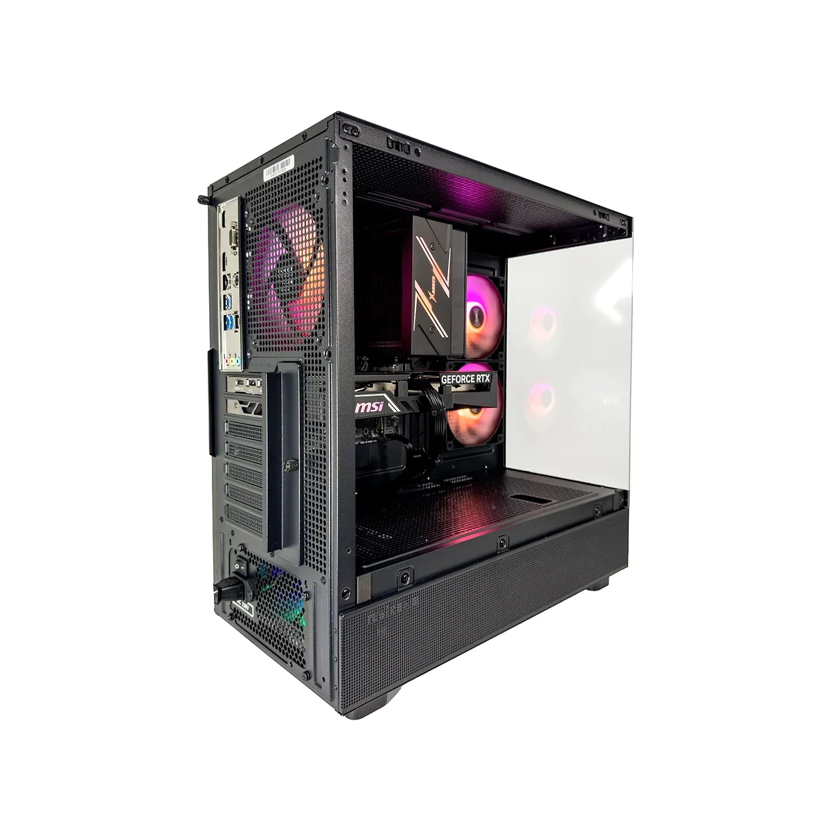 Gaming PC Iris (Core i5-14400F, 16 GB RAM, RTX 5060 8GB GPU) - Powered by MSI view 4