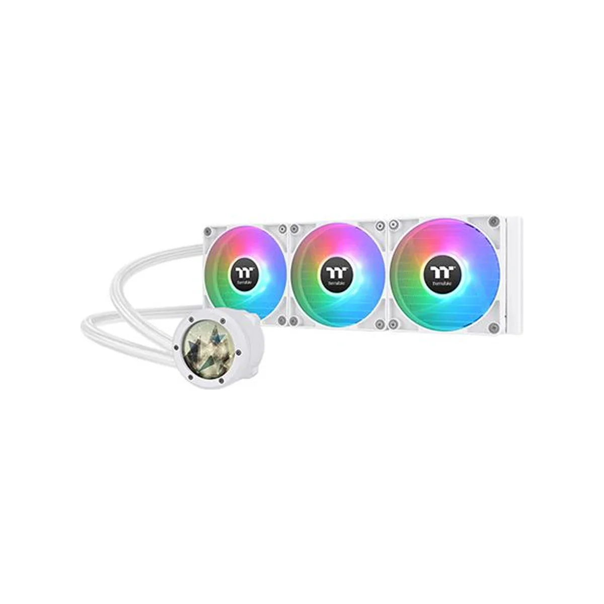 THERMALTAKE TH360 V2 Ultra ARGB Sync All-In-One Liquid Cooler - Snow Edition - CL-W405-PL12SW-A