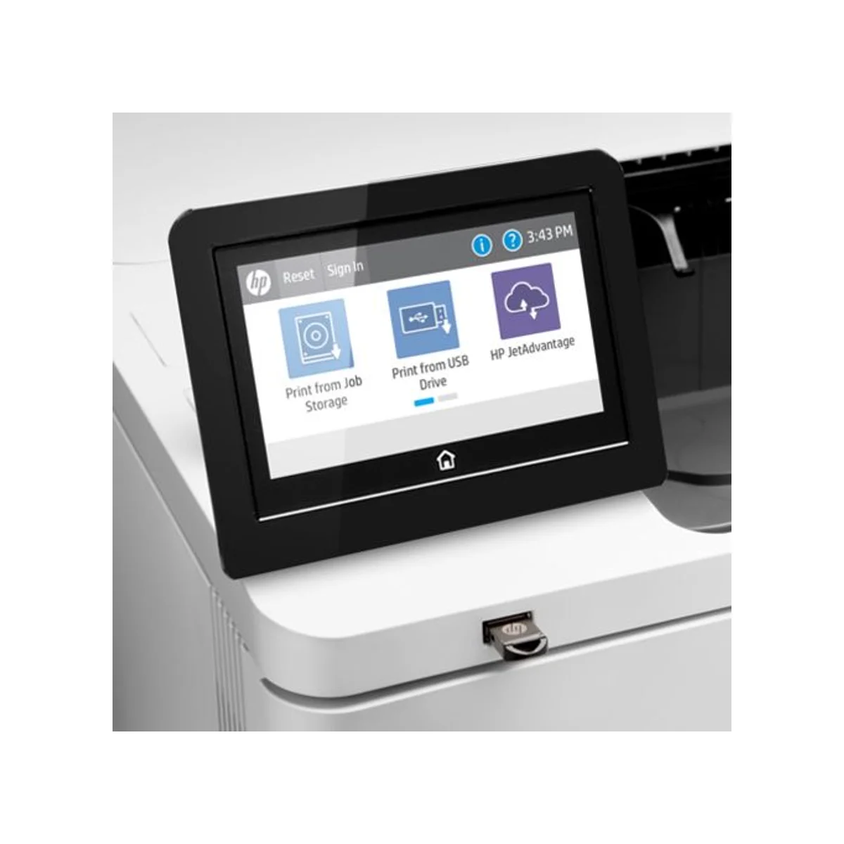 HP LaserJet Enterprise M612DN Printer | Print Speed 71ppm, Duplex Printing - 7PS86A view 5