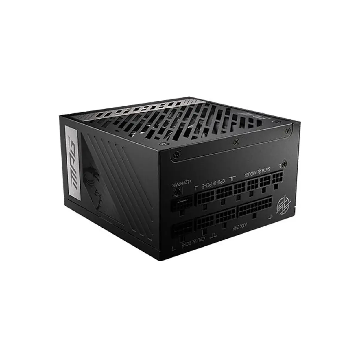 MSI MPG A850G PCIE5 850W 80 Plus Gold Modular Power Supply - 306-7ZP7B18-CE0