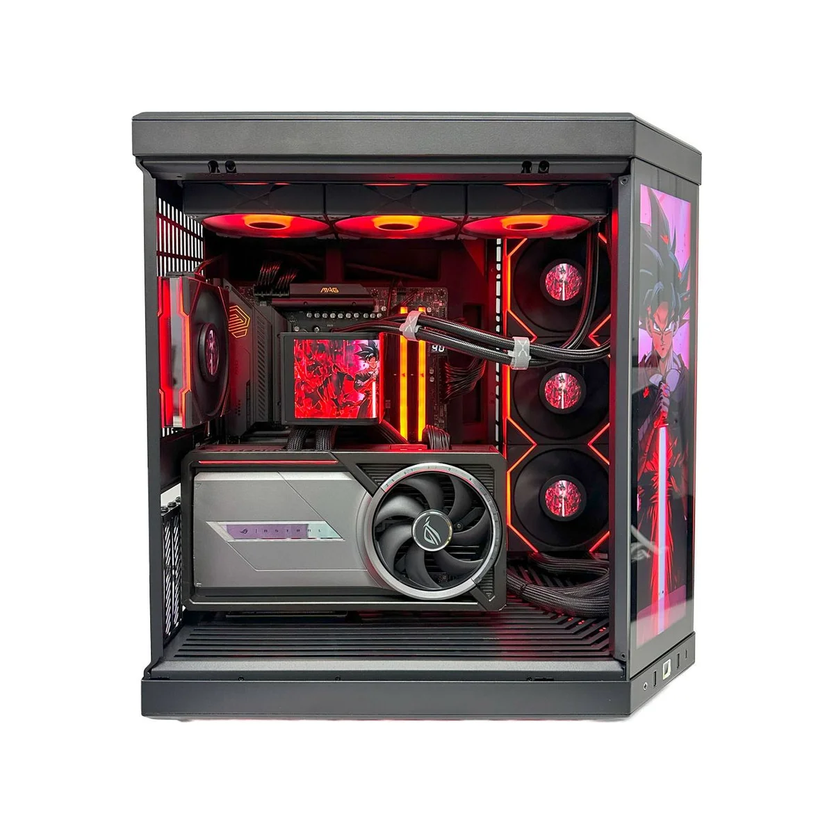 Gaming PC Inferno (Ryzen 7 9800X3D, RTX 5090 32GB) - Gaming_PC_Inferno view 3