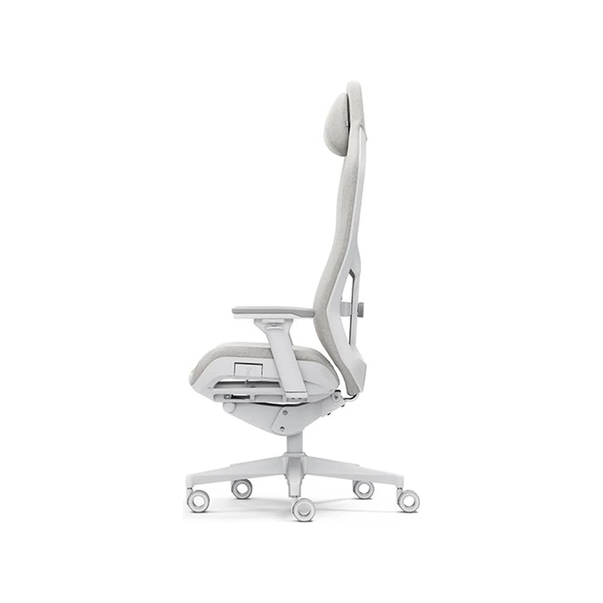 Fractal Refine Mesh Light Gaming Chair - White | Ergonomic Mesh Office Chair (Adjustable Lumbar, Synchro-Tilt, 4D Armrests) - FD-CH-RE1M-02 view 4