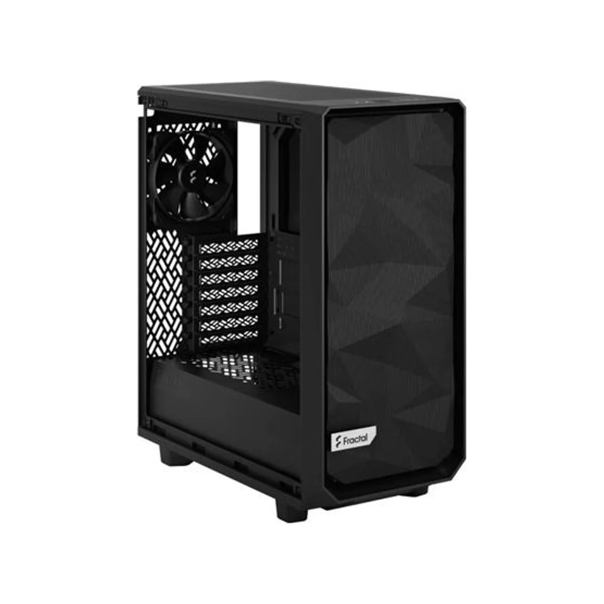 Fractal Meshify 2 Compact Lite Light Tint Tempered Glass ATX Gaming Case - Black - FD-C-MEL2C-03 view 4