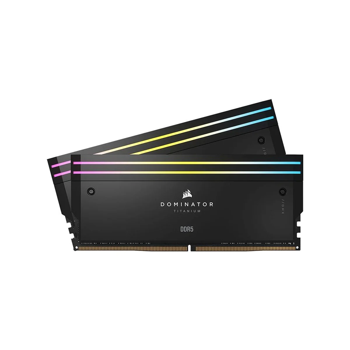 Corsair Dominator Titanium RGB 32 GB (2X16) DDR5 7200MHz RAM Memory (CL34, Black) – CMP32GX5M2X7200C34