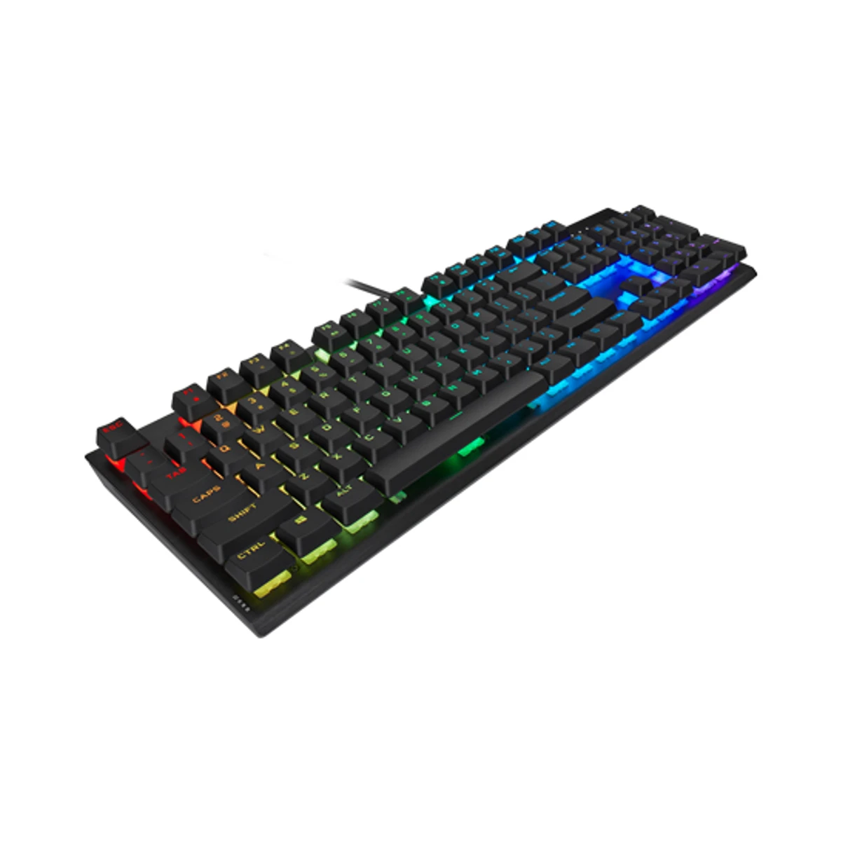 Corsair K60 RGB PRO Low Profile Mechanical Gaming Keyboard - Cherry MX Low Profile Speed | CH-910D018-NA view 2