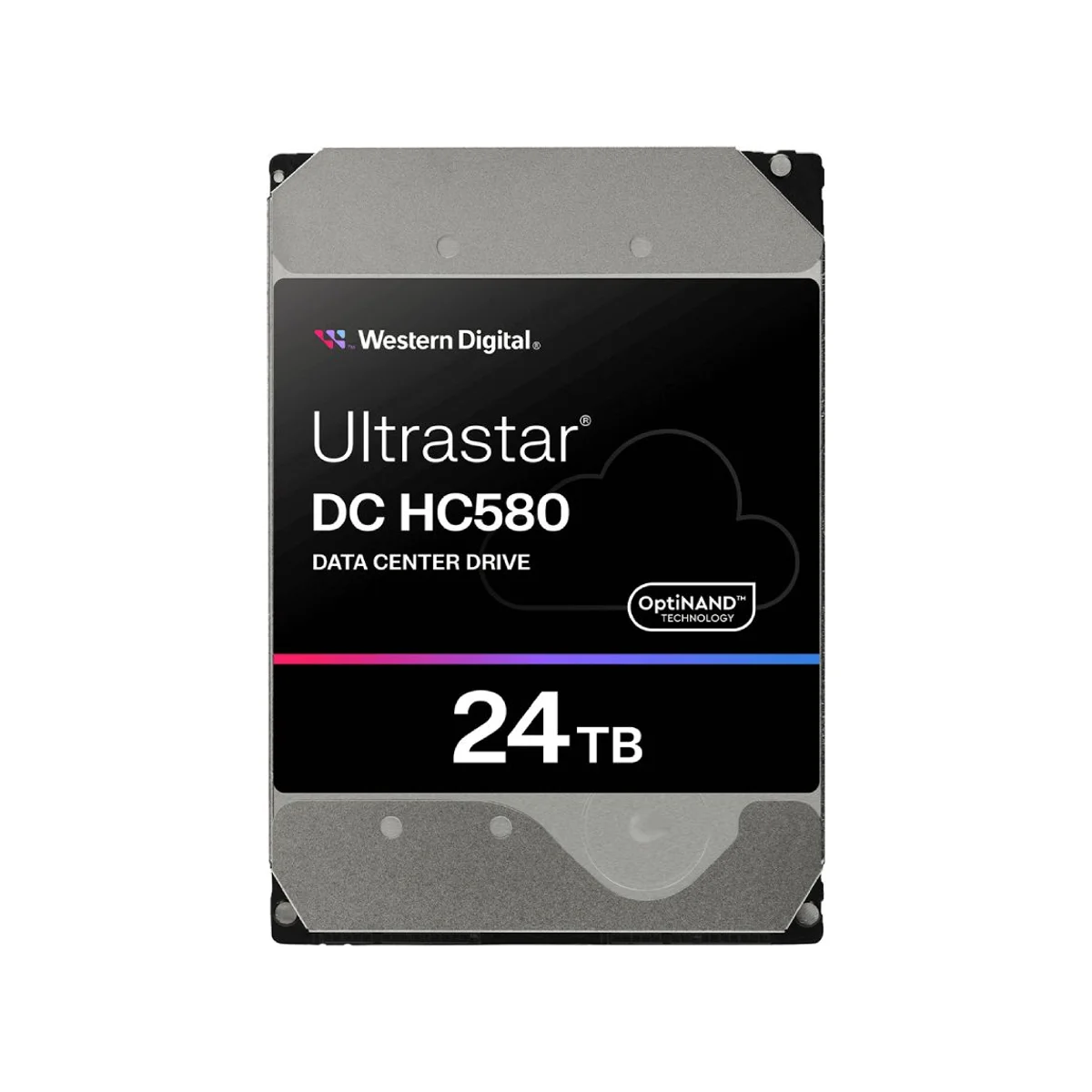 WESTERN DIGITAL Ultrastar DC HC580 24TB 7200 RPM 512MB SATA 6Gb/s 3.5inch HDD – WUH722424ALE6L4