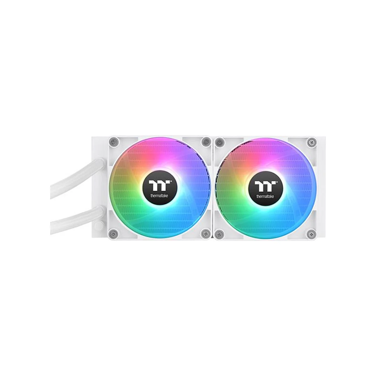 THERMALTAKE TH240 V2 ARGB Sync AIO Snow CPU Liquid Cooler - White - CL-W364-PL12SW-A view 2