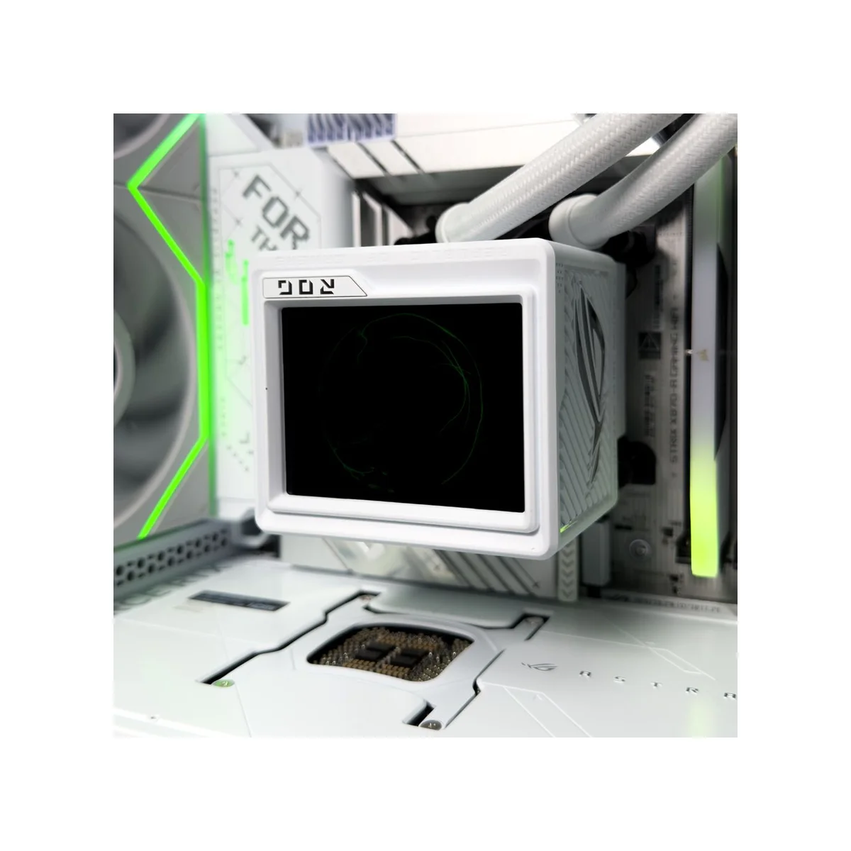 Gaming PC White Emerald (Ryzen 9 9950X3D, 64 GB DDR5 RAM, RTX 5090 32GB GPU) - Gaming_PC_White_Emerald view 6