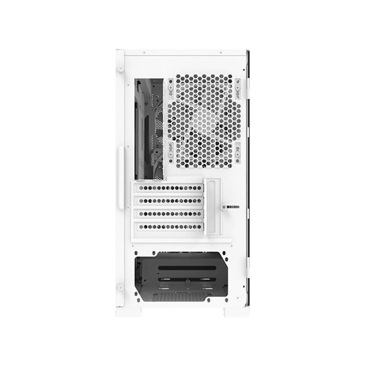 Montech Air 100 ARGB ATX Gaming Case - White - AIR-100-ARGB-WHITE view 5