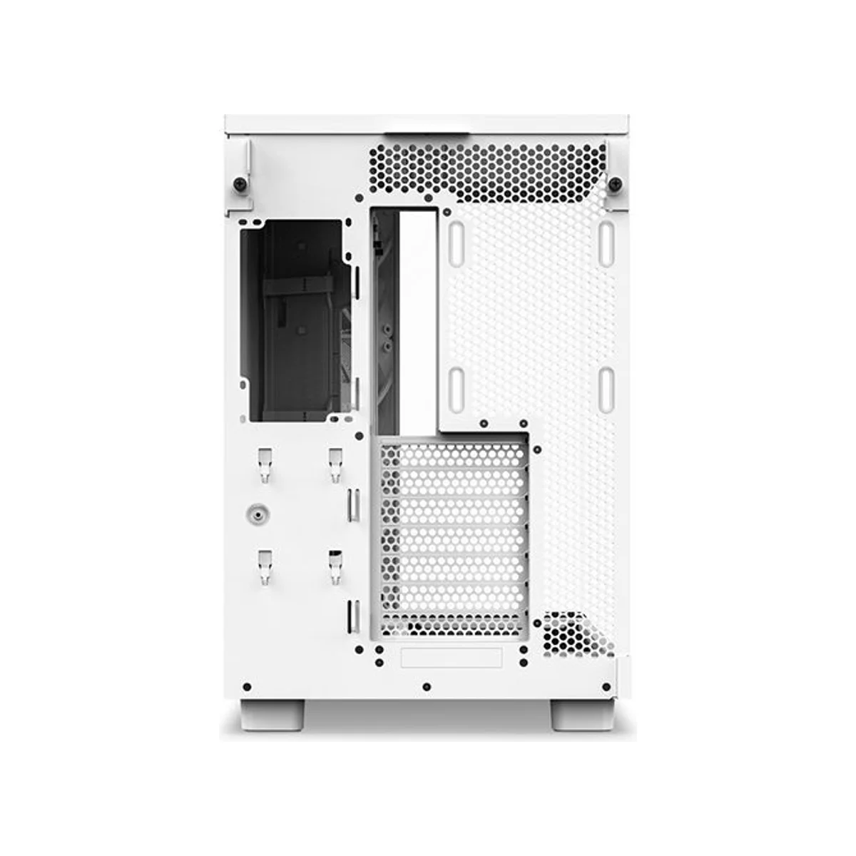 NZXT H6 Flow RGB ATX Dual-Chamber Mid Tower Gaming Case – White - CC-H61FW-R1 view 9