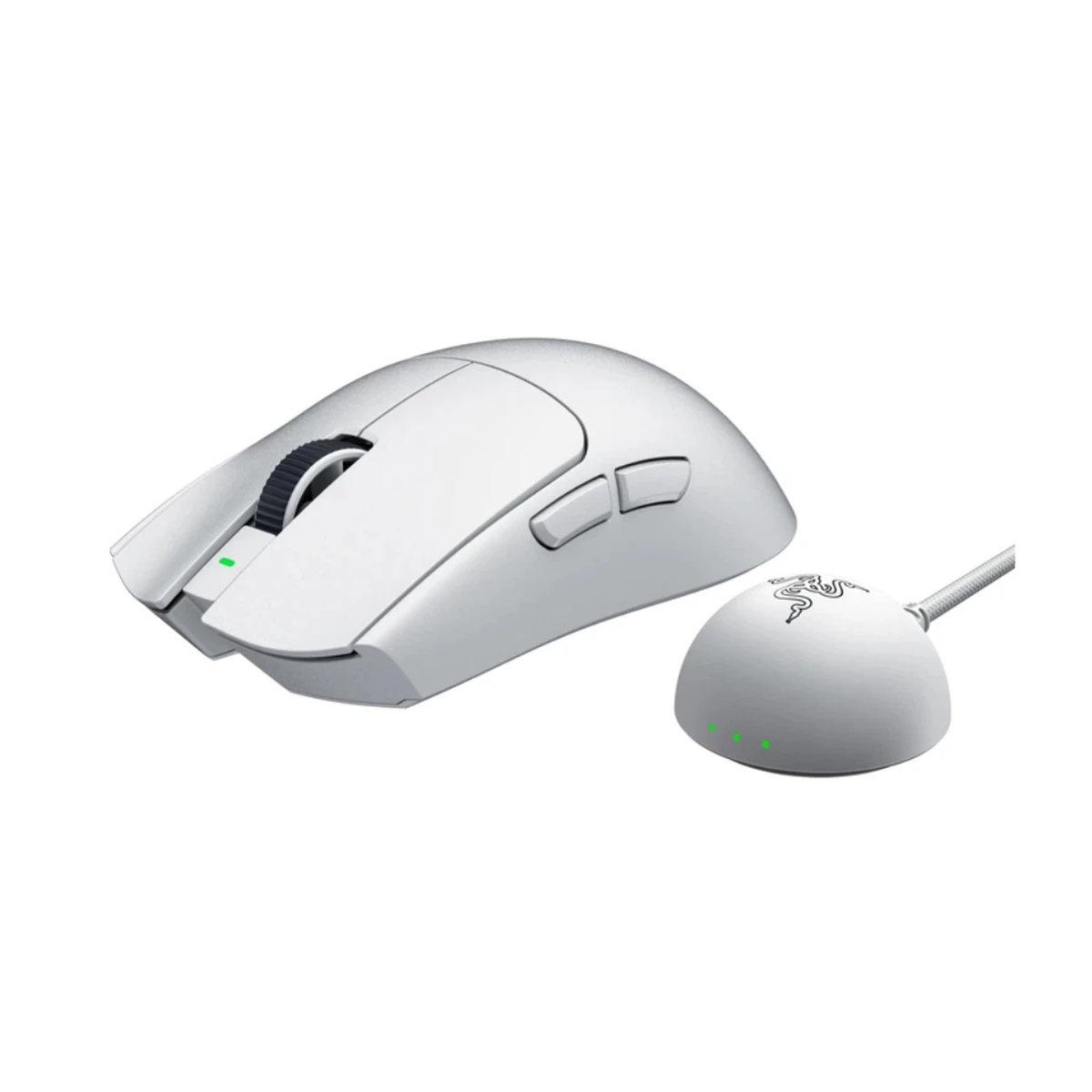 Razer Viper V4 Pro Optical Wireless 8000Hz Gaming Mouse - White - RZ01-05630200-R3G1 view 4
