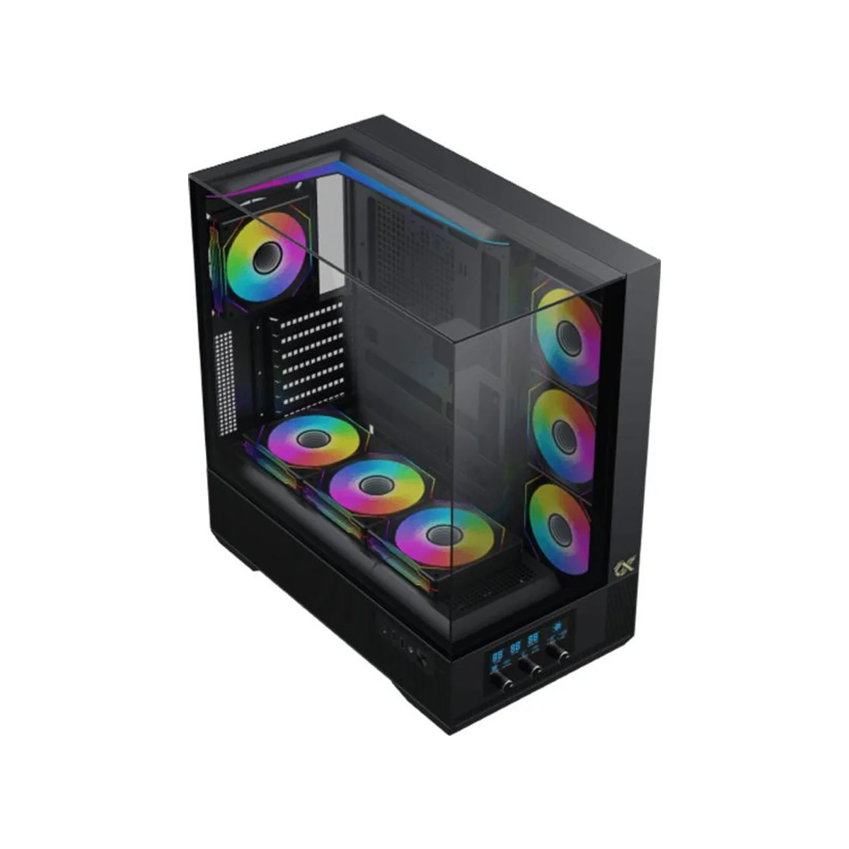 Xigmatek Vision ARGB E-ATX Mid Tower Gaming Case – Black - EN45196 view 3