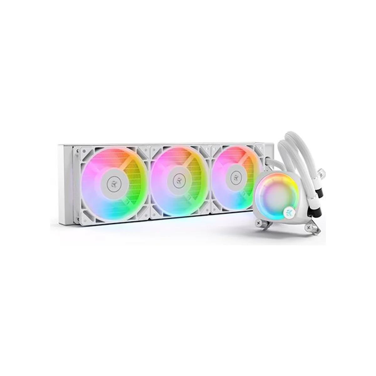 EKWB EK-Nucleus AIO CR360 Lux D-RGB CPU Liquid Cooler - White - 3831109897850