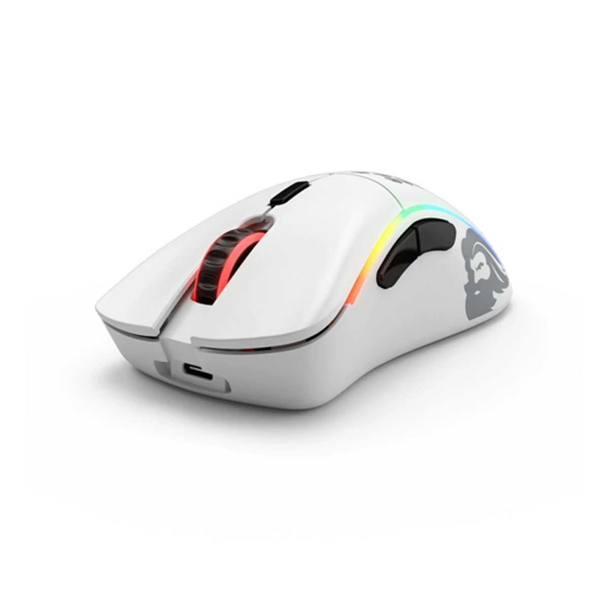 Glorious Model D Minus Wireless Gaming Mouse - Matte White (19,000 DPI, 400 IPS, 67g) - GLO-MS-DMW-MW view 3