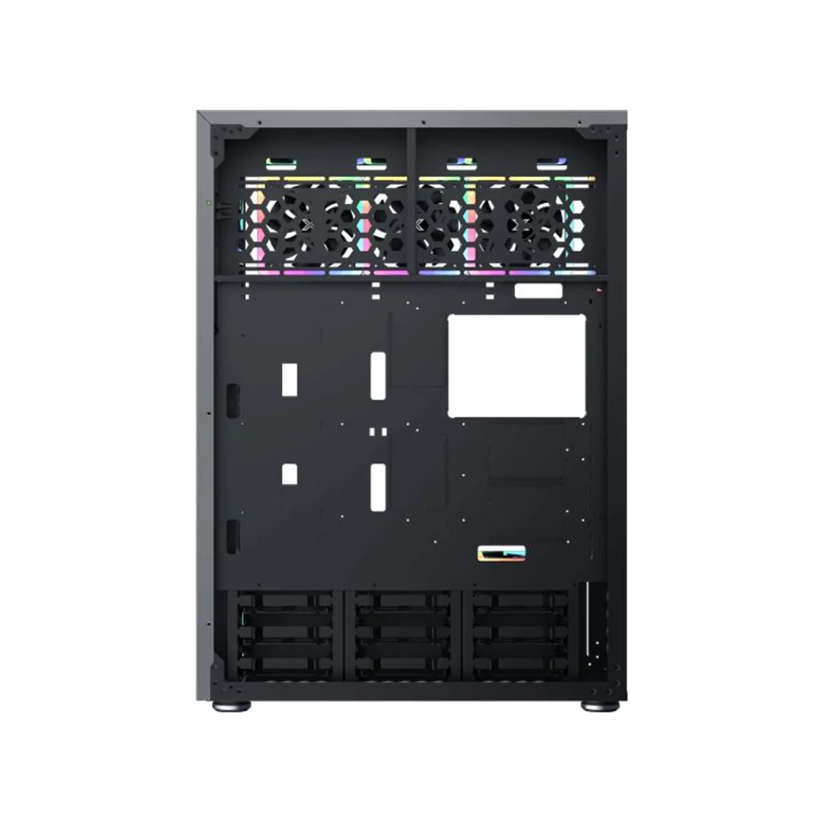 Xigmatek Elysium II Full Tower SSI EEB CEB E-ATX Gaming Case - Black - EN41624 view 8