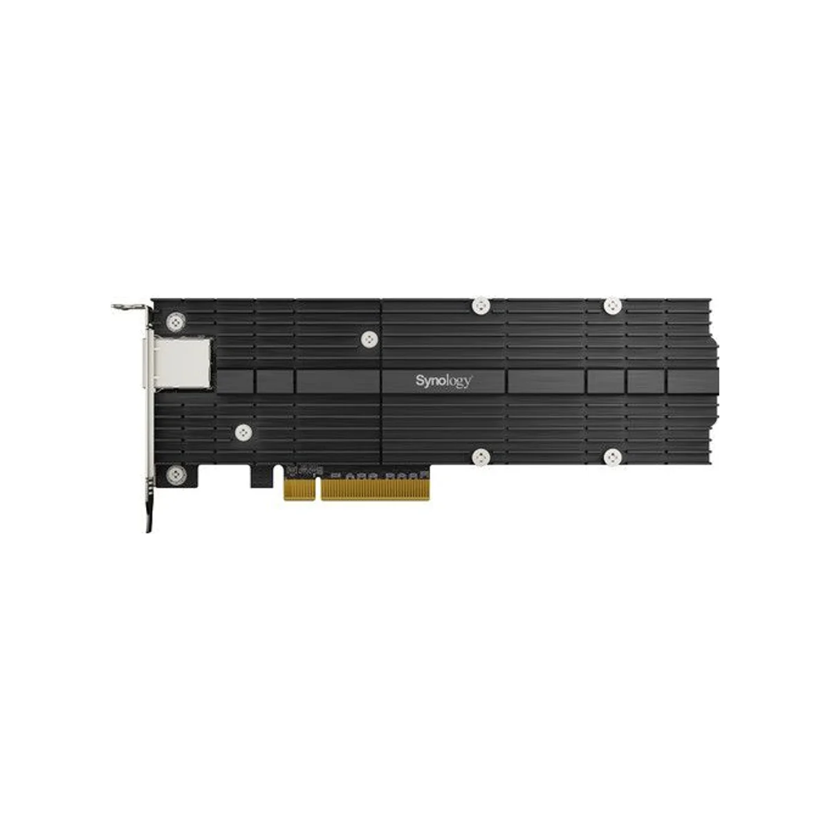 Synology E10M20-T1 M.2 SSD & 10GbE Combo Adapter Card (PCIe 3.0 x8, Dual M.2, 10GbE) - E10M20-T1 view 3