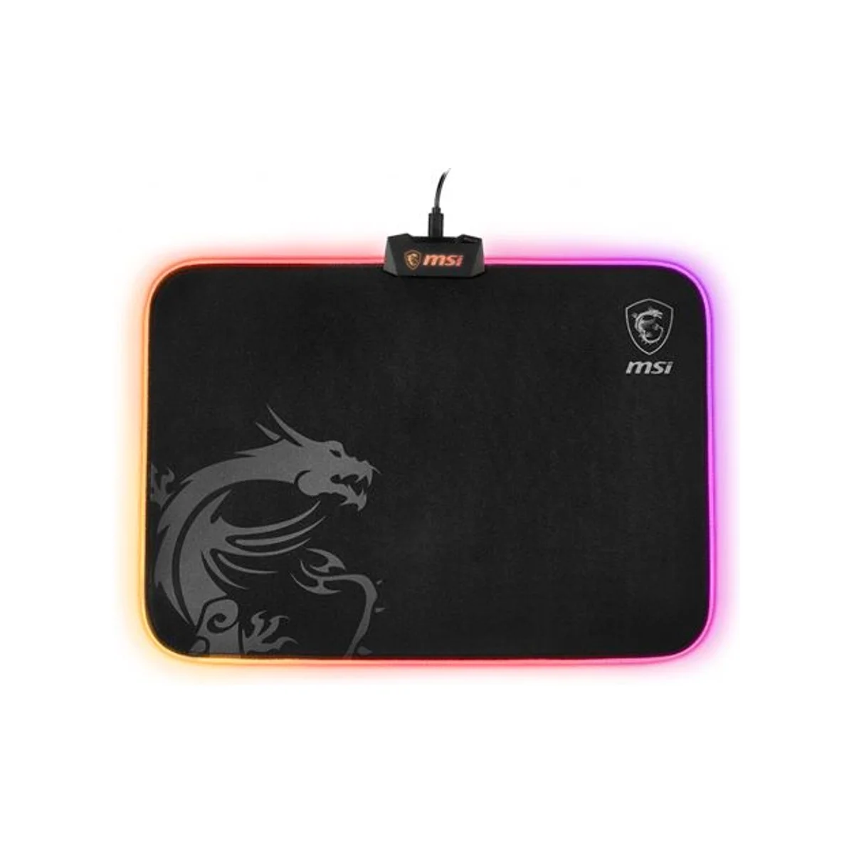MSI Agility GD60 Gaming Mousepad (Micro-texture, Natural Rubber, RGB Lighting) - AGILITY-D60 view 2