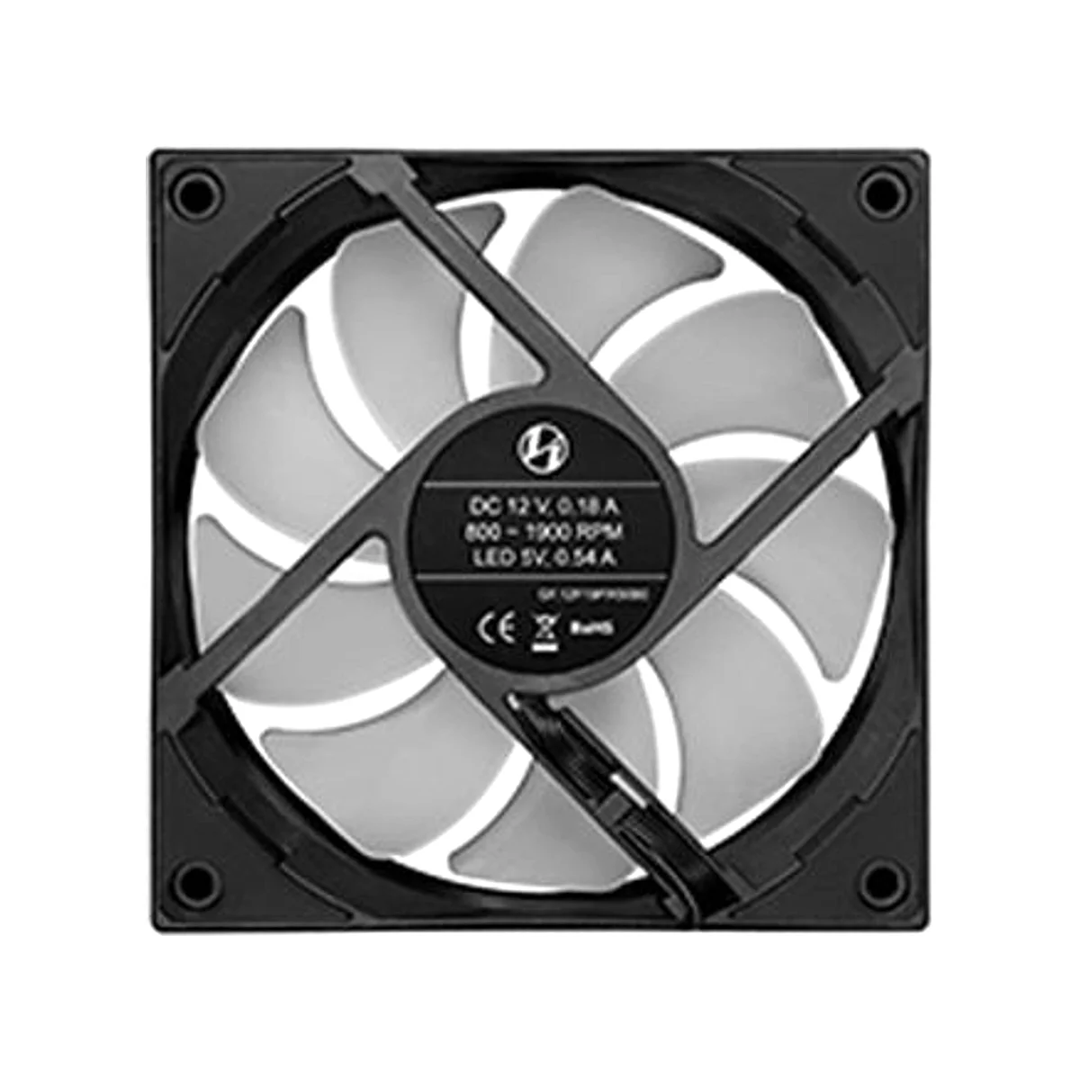 Lian Li ST120 ARGB 120mm Triple Pack Fans with Fan Control - Black - G99.12ST3B.00 view 4
