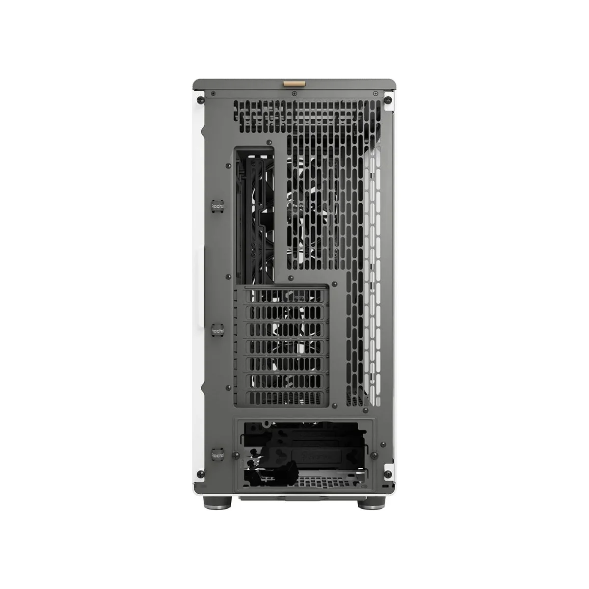 Fractal North XL RC Clear Tint Tempered Glass Mid-Tower Gaming Case - White - FD-C-NOR1X-06 view 4
