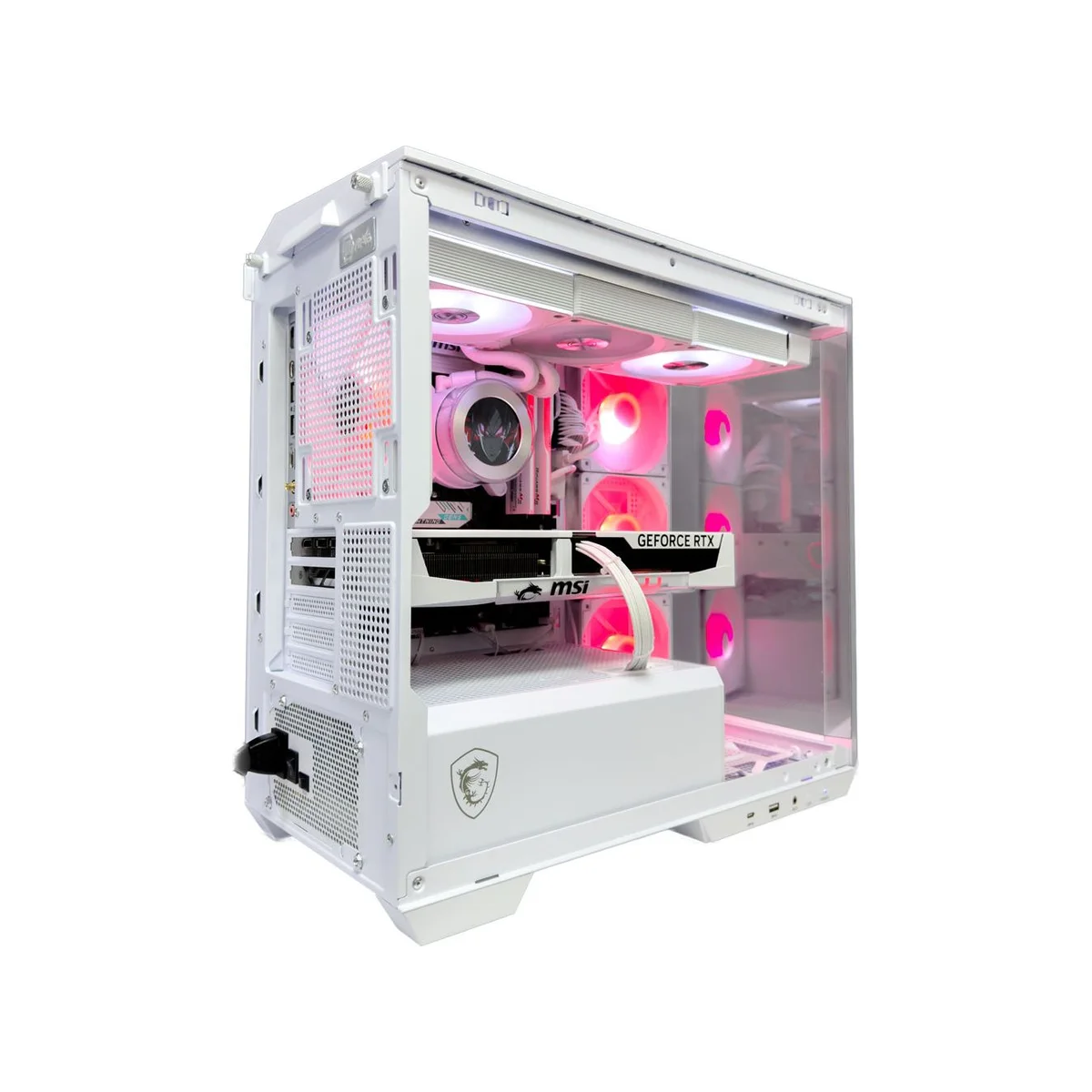 Gaming PC Glacier Ultra 7 265K, 32 GB DDR5 RAM, RTX 5070 12GB GPU - Gaming_PC_Glacier view 4