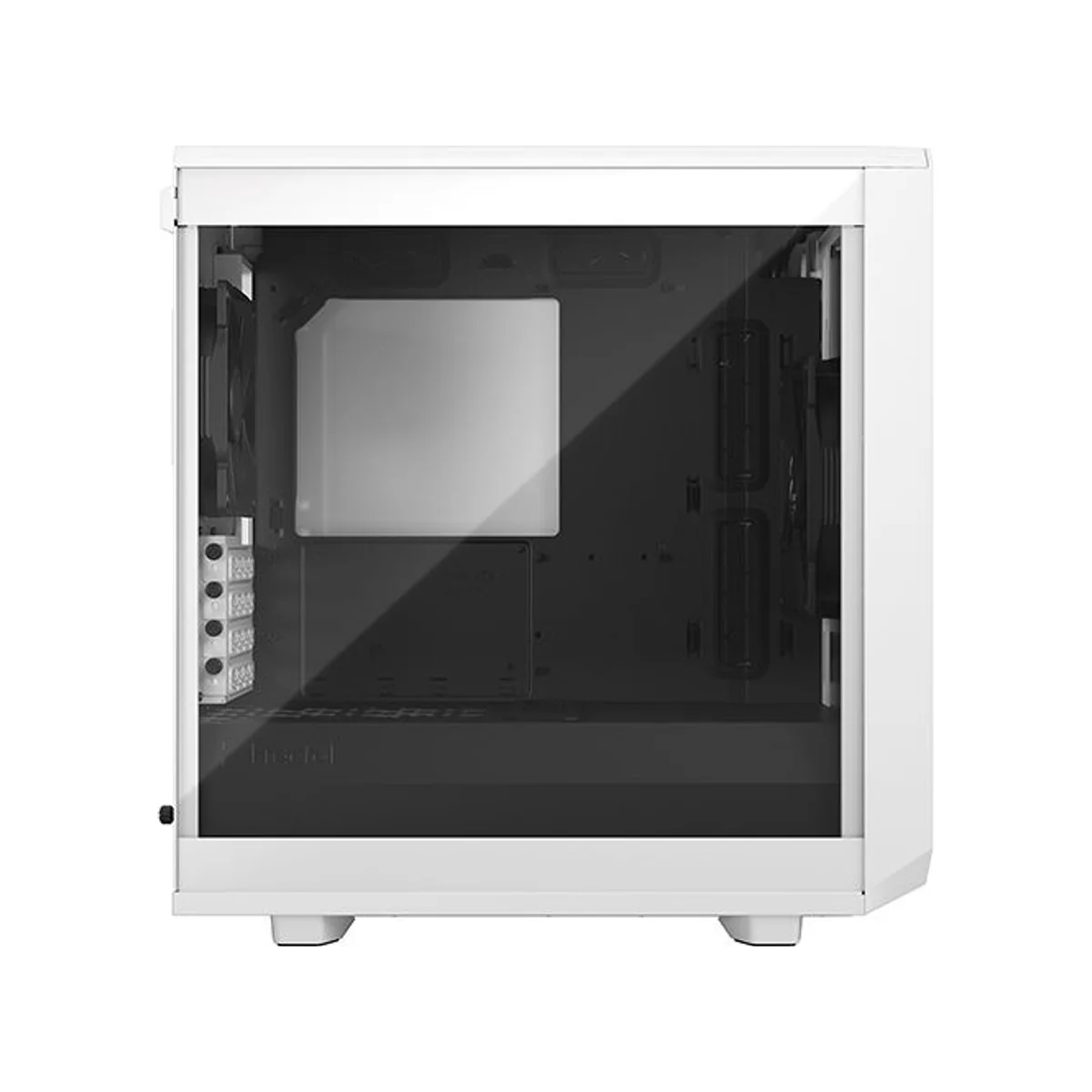 Fractal Meshify 2 Mini White TG clear tint Micro ATX Mid Tower Case (White, mATX, Up to 7 Fans, Tempered Glass) - FD-C-MES2M-02 view 19