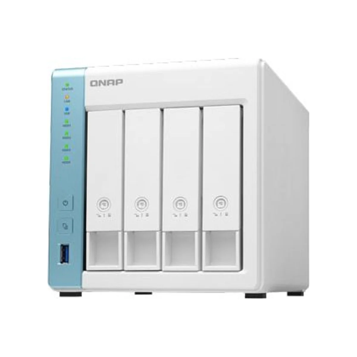 QNAP TS-431K NAS BOX NAS (Quad-Core, 1.7GHz, 4-Bay) - TS431K view 2