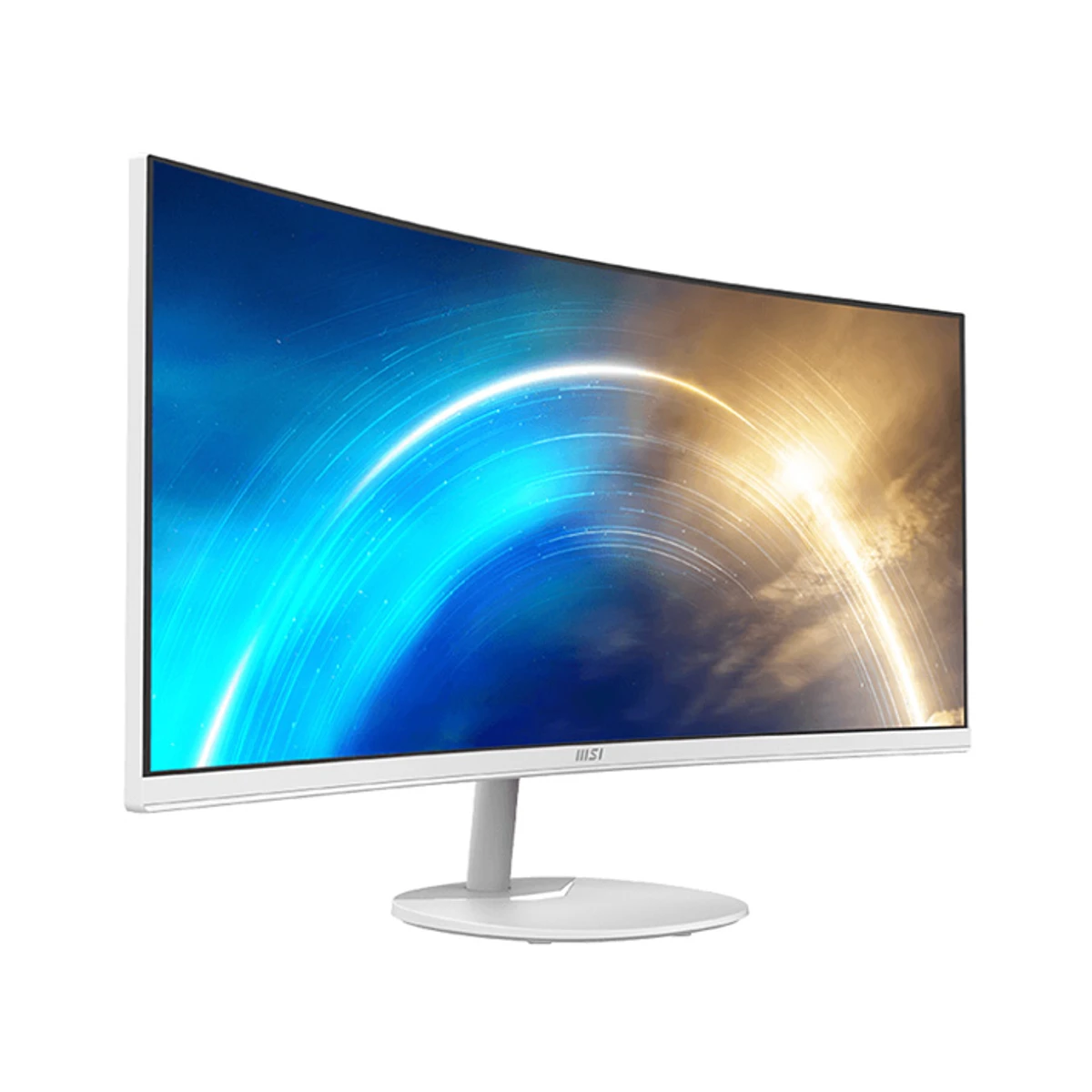 MSI PRO MP341CQW 34" Curved Gaming Monitor (White, UWQHD, 100Hz, 1ms) - 9S6-3PB2CT-033 view 2