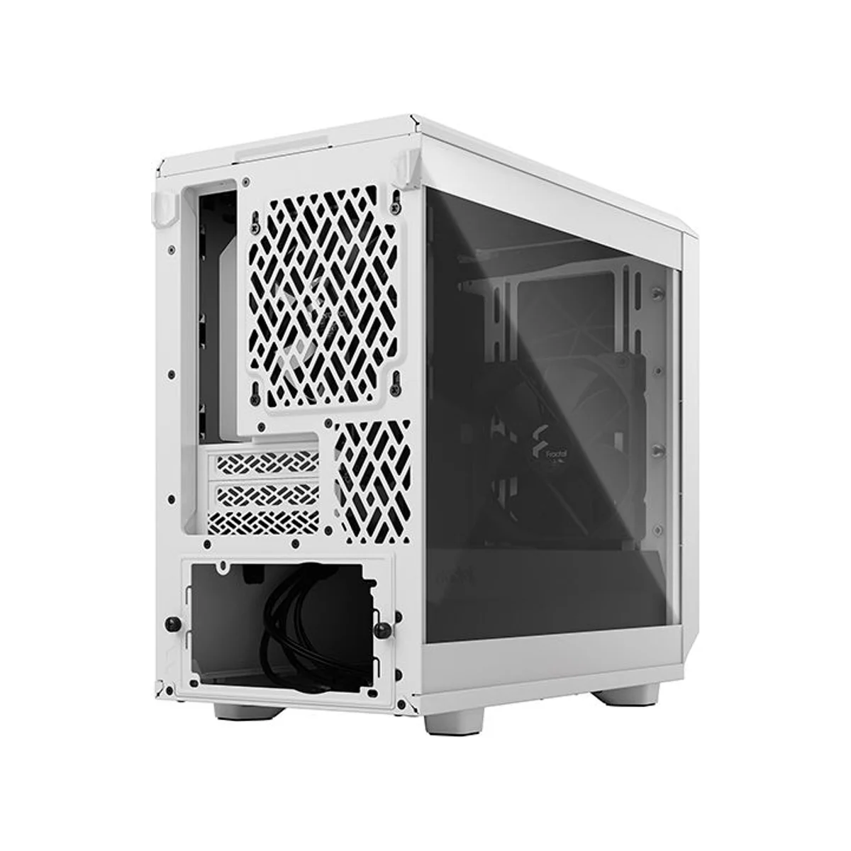 Fractal Meshify 2 Nano White TG Clear Tint Mini-ITX Computer Case (White, Tempered Glass) - FD-C-MES2N-02 view 20
