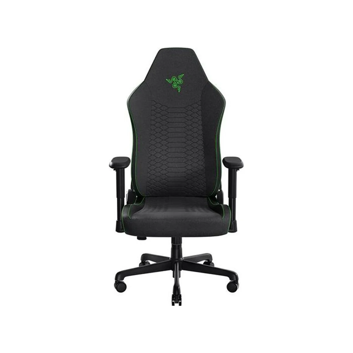 Razer Iskur V2 X Multi-layered Fabric Gaming Chair - Black (Built-in Lumbar, 152° Recline, 2D Armrests) - RZ38-05310100-R3G1