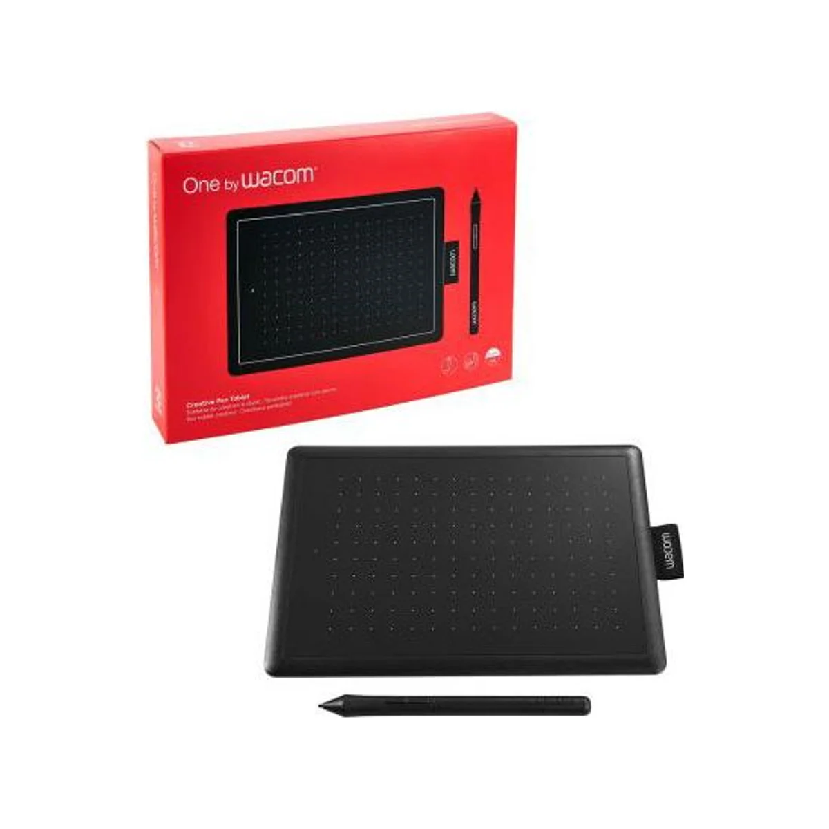 WACOM One by Medium Digital Graphic Drawing Tablet CTL-672-N view 2