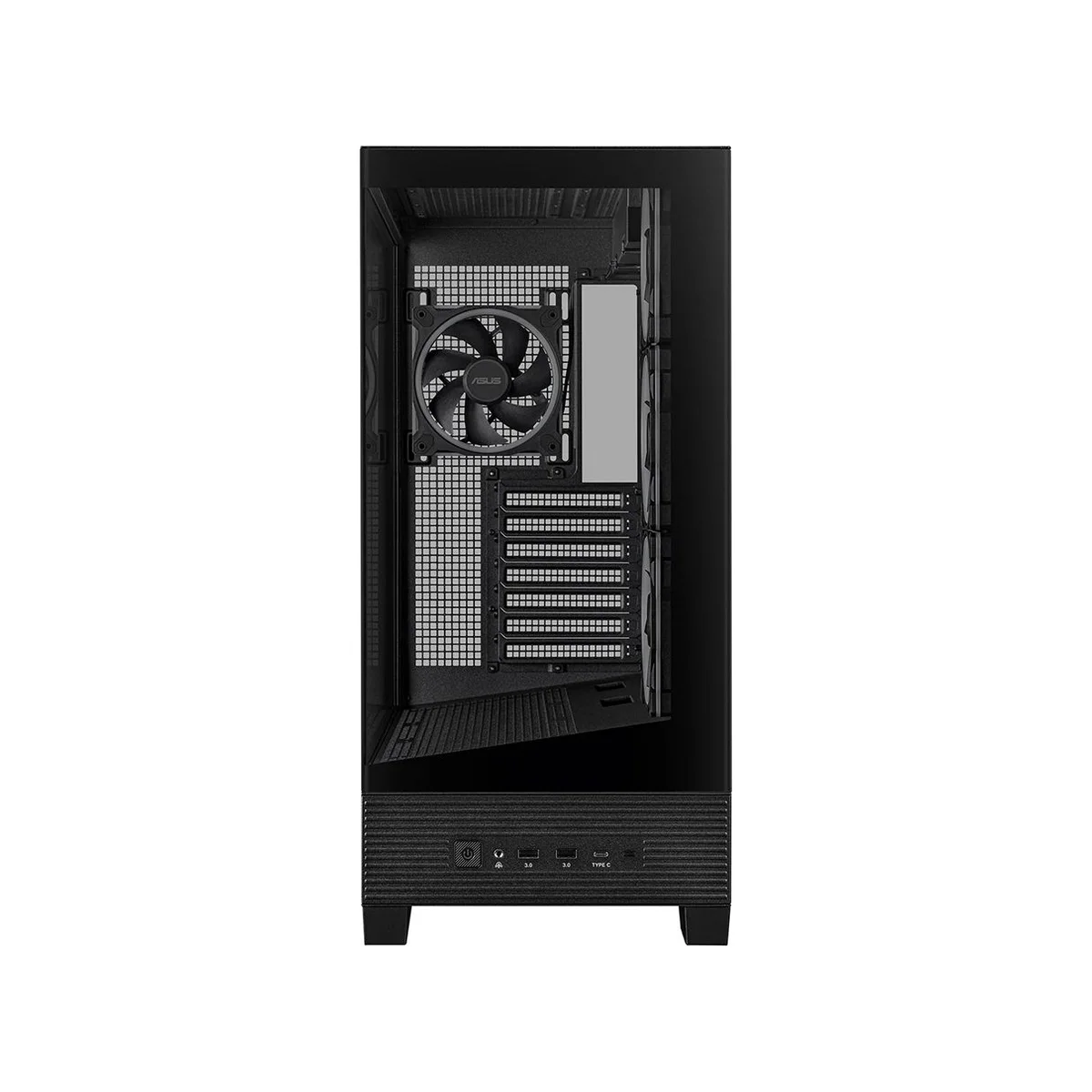 Asus A31 PLUS Tempered Glass Mid-Tower Gaming Case - Black - 90DC00R0-B19000 view 3
