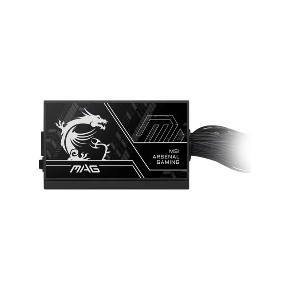 MSI MAG A650BN PCIE5 III 650W 80+ Bronze ATX 3.1 Power Supply - Black - 306-7ZPTY18-HD8 view 4