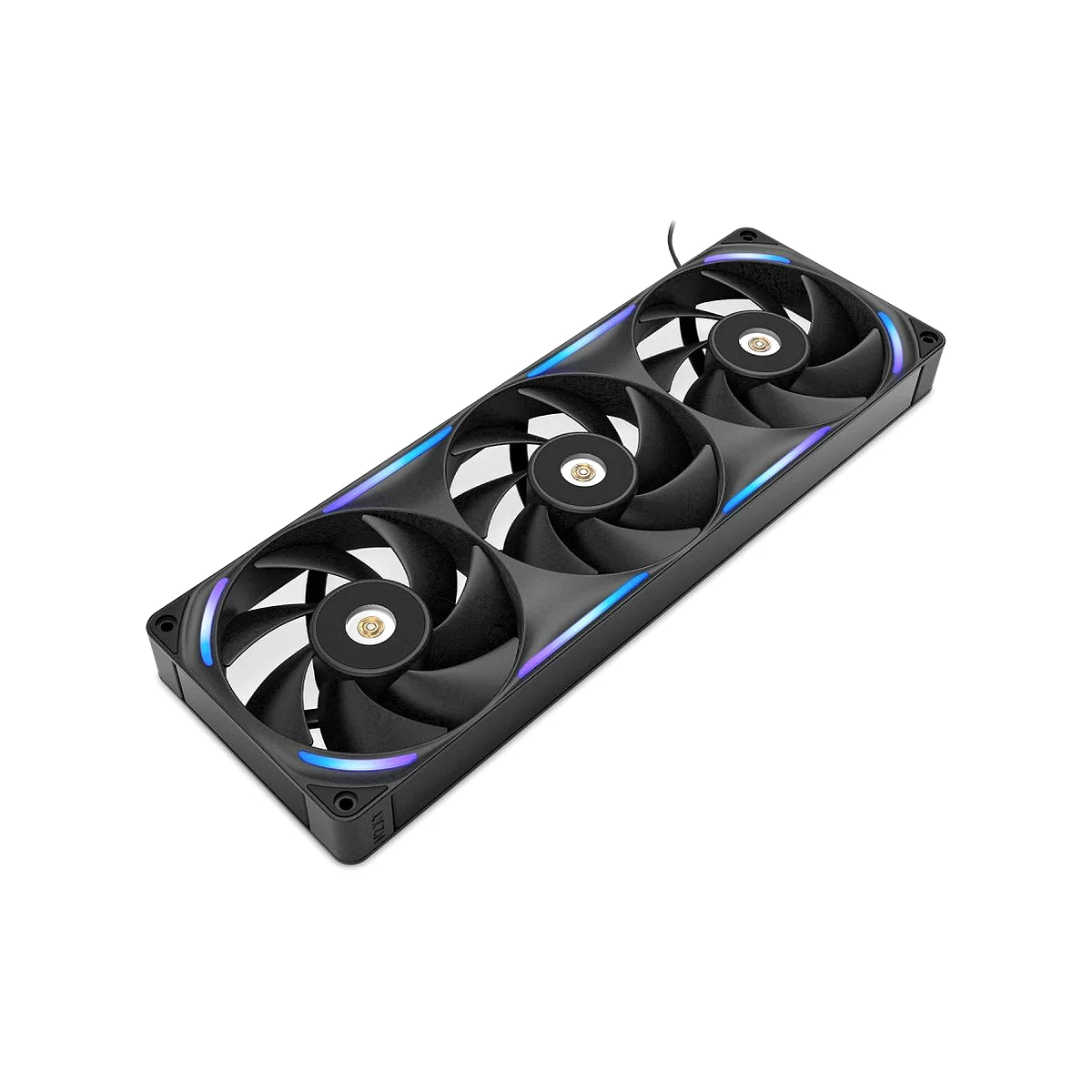 NZXT F360X RGB 360mm PWM Single Frame Fan - Black - RF-U36PN-B1 view 3