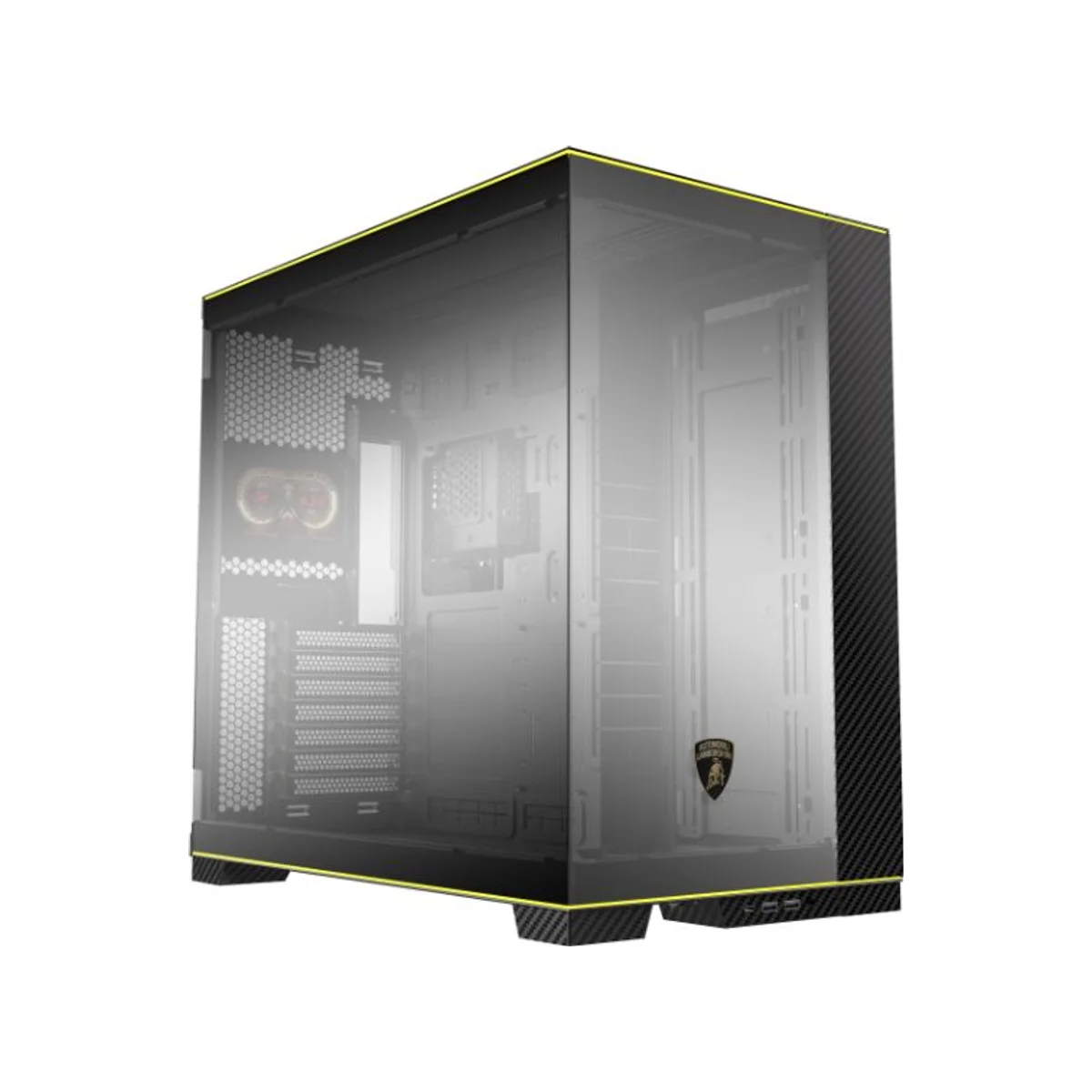 Lian Li O11D EVO Automobili Lamborghini Edition RGB E-ATX Gaming Case - Black - G99.O11DERGBL.00