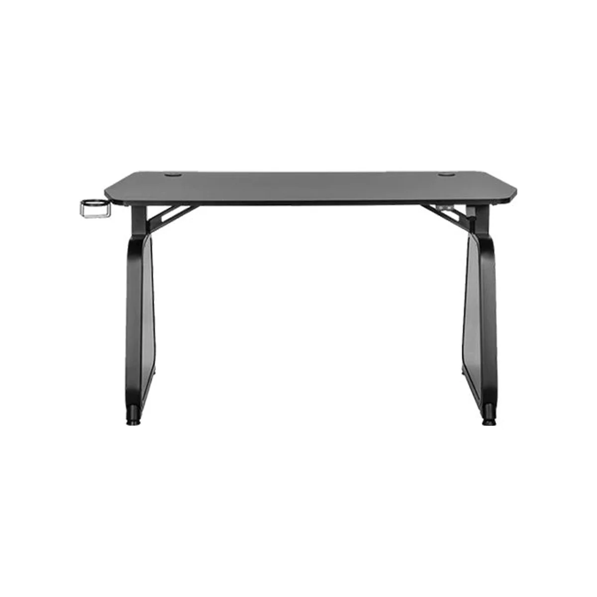 TWISTED MINDS RGB INFINITY Glass Legs Gaming Desk (120x60x75 cm) - TM-GMD12-D1 view 3