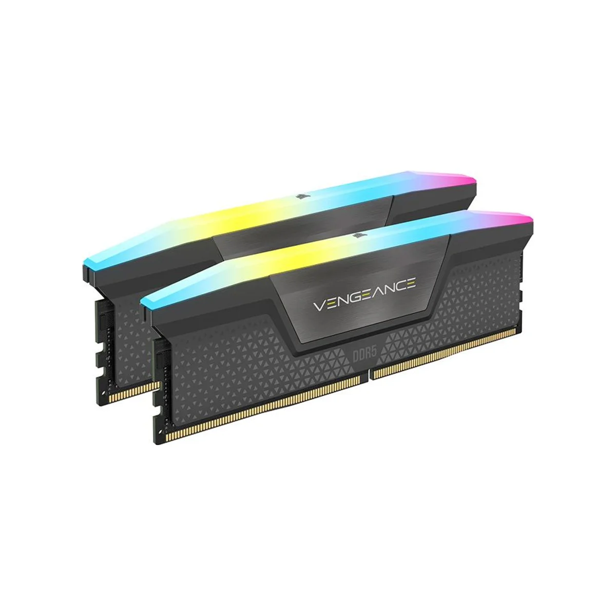 Corsair Vengeance RGB 64 GB (2X32) DDR5 6000MHz RAM Memory (CL30, Black) – CMH64GX5M2B6000Z30 view 2